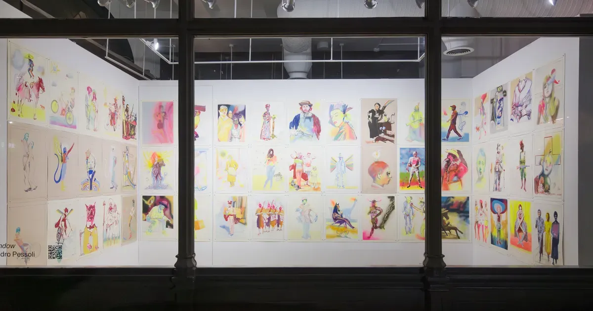 Alessandro Pessoli: NY Window