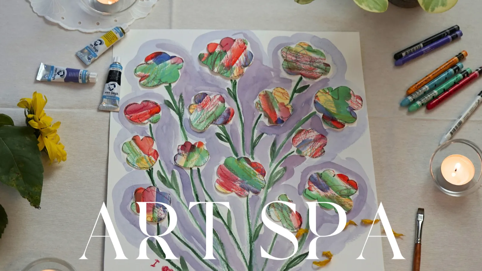 ART SPA for Working Women : Grounding Flower Art Workshop