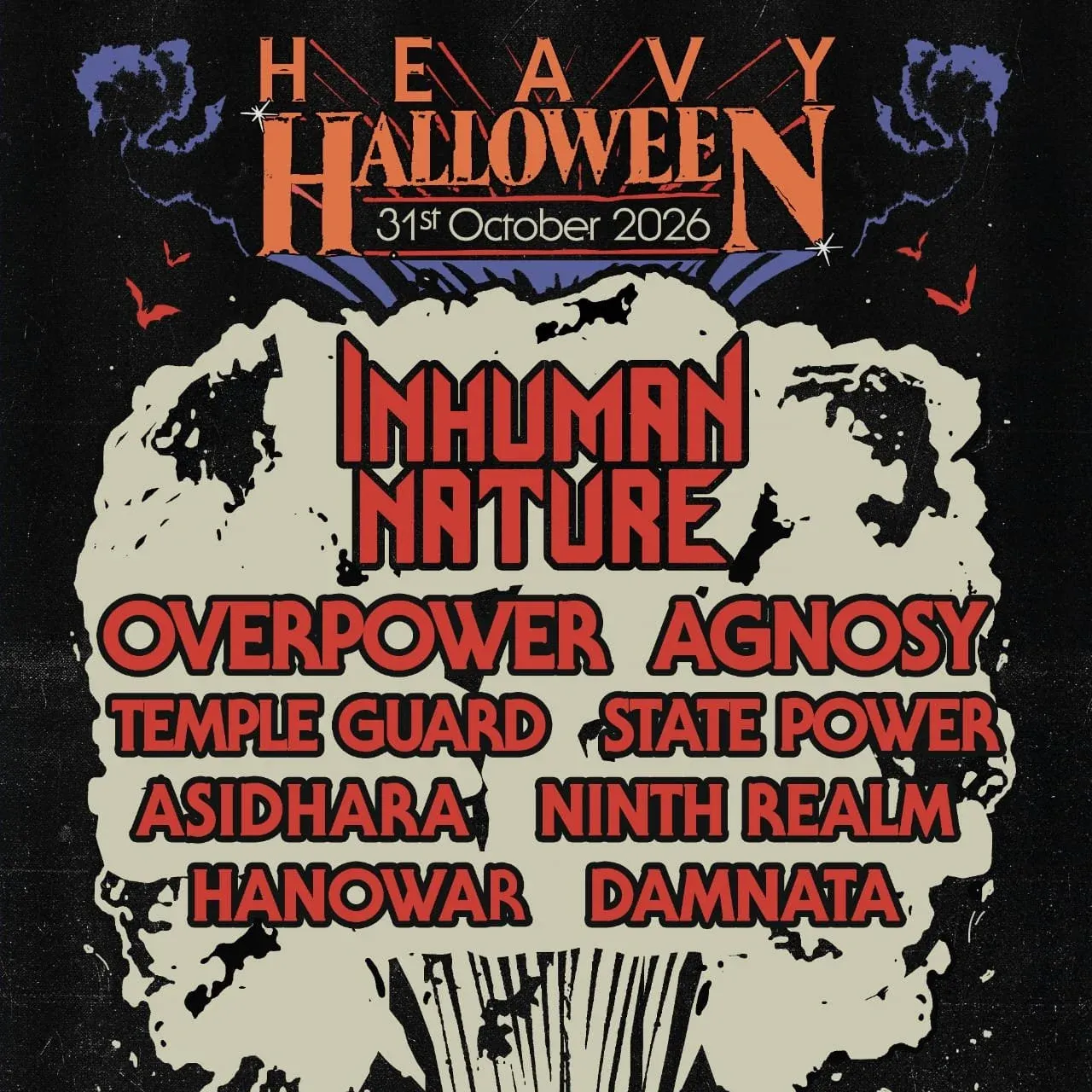 HEAVY HALLOWEEN ft. INHUMAN NATURE, STATE POWER, AGNOSY + MORE