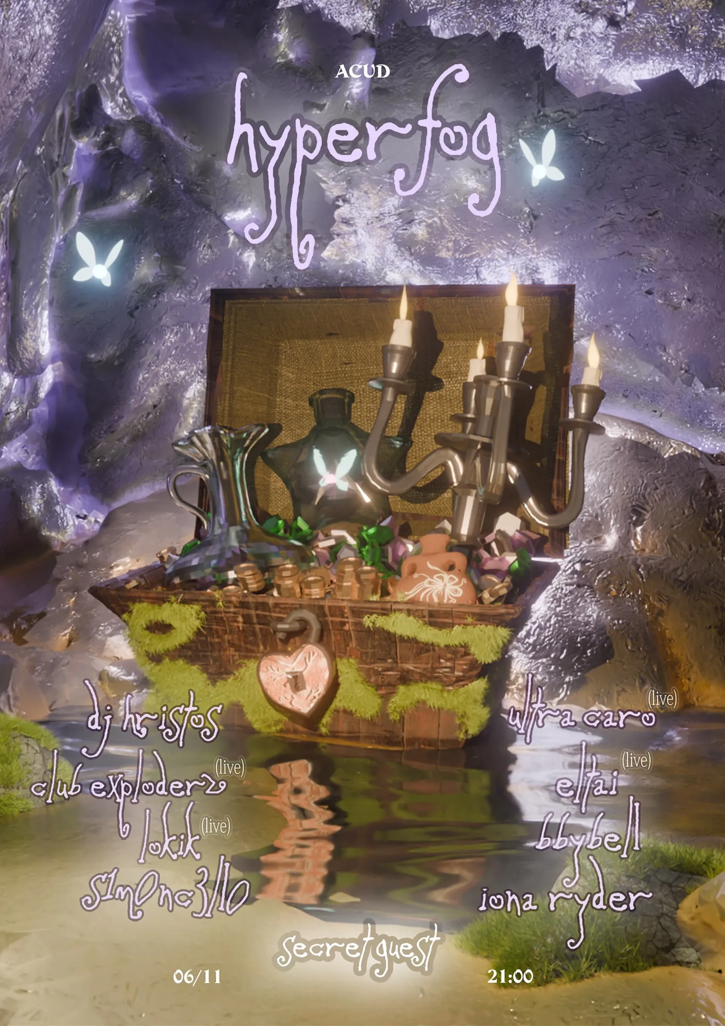 Hyper Fog presents: HYD • ultra caro • s1m0nc3ll0 • DJ Hristos