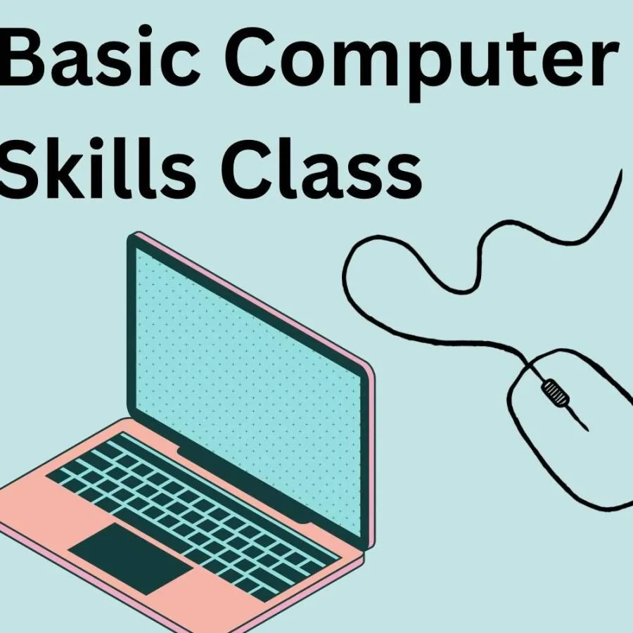 Basic computer skills class