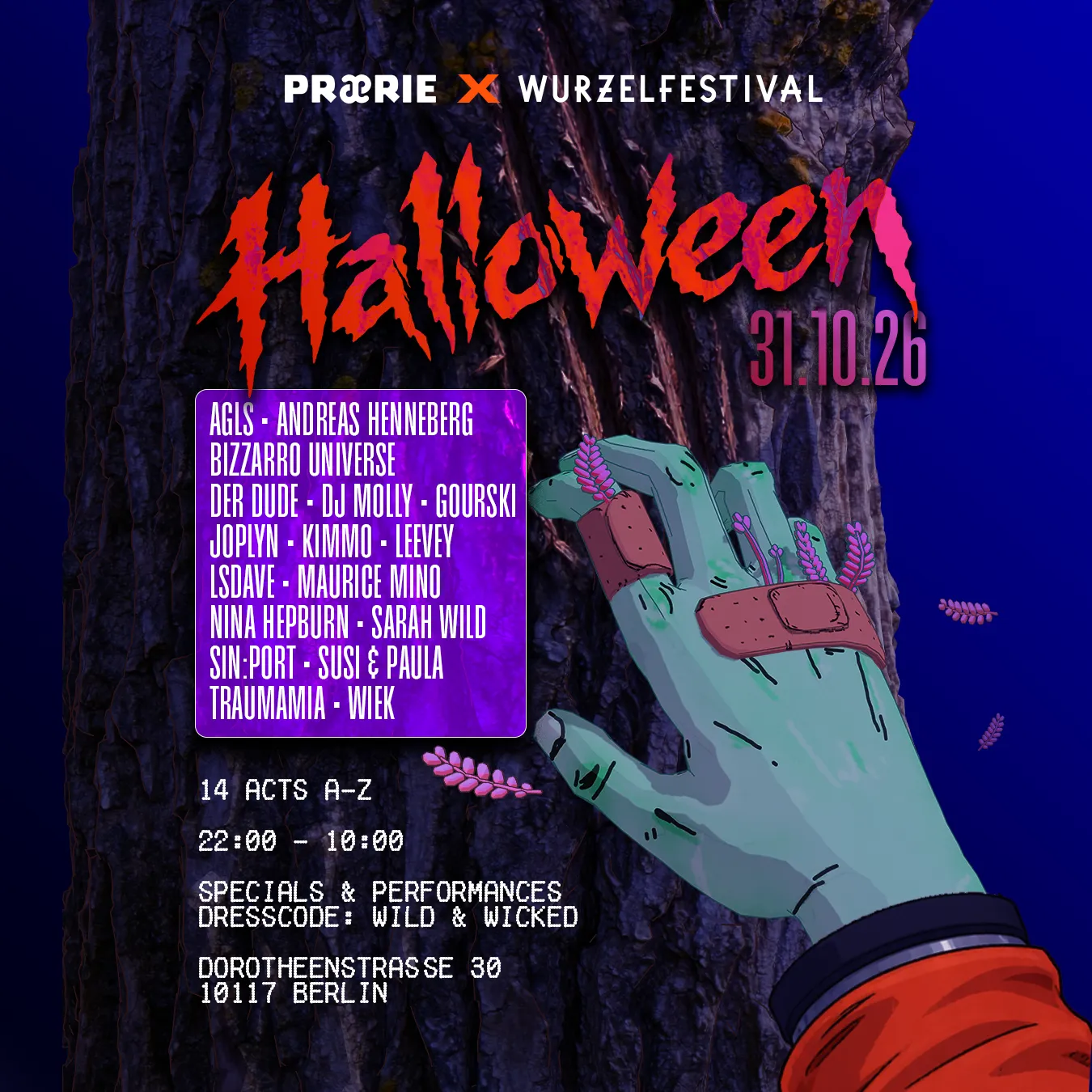 Wurzel- & Praerie Festival Halloween