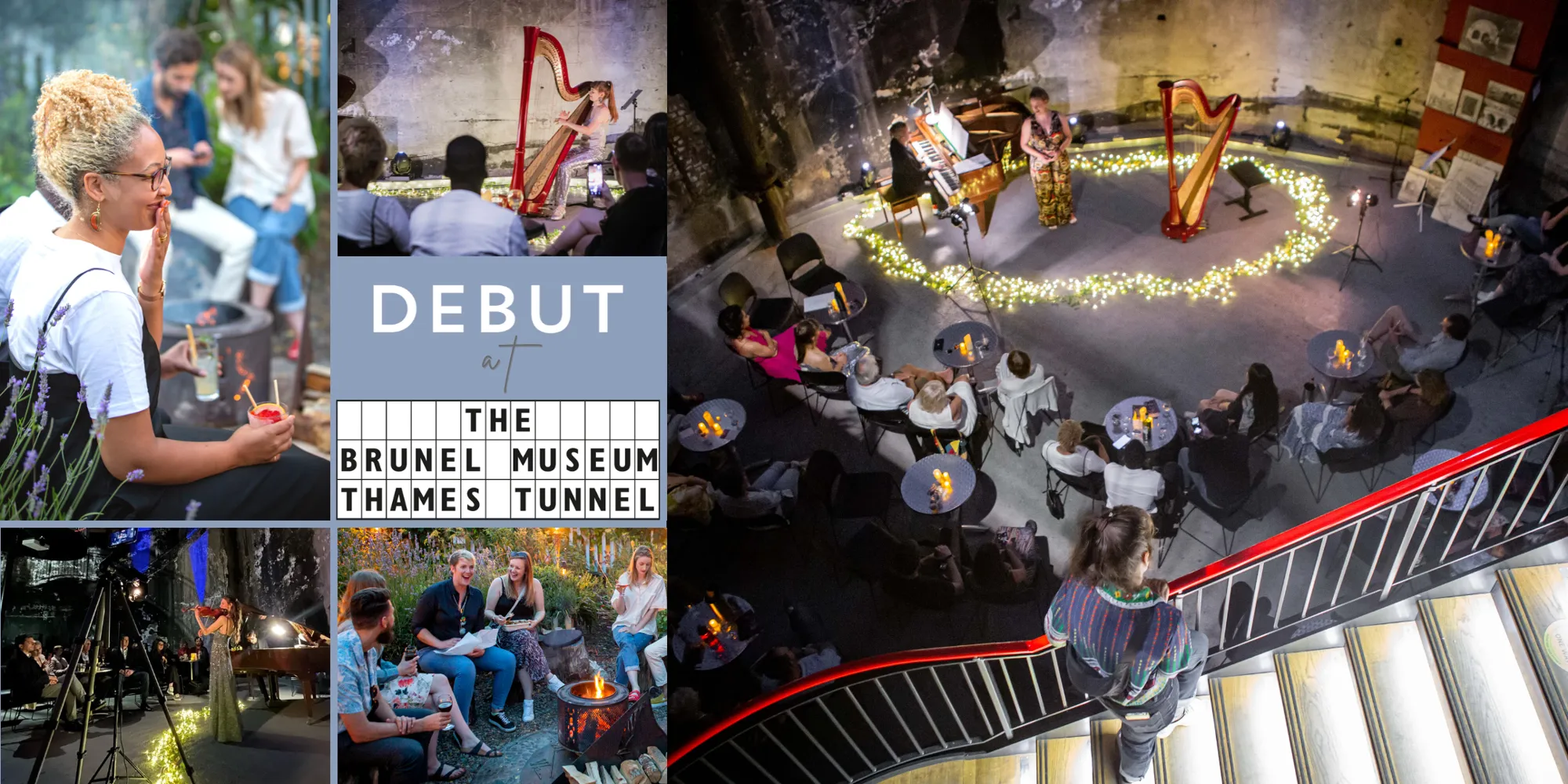 DEBUT at Brunel Museum – Secret Concert Series