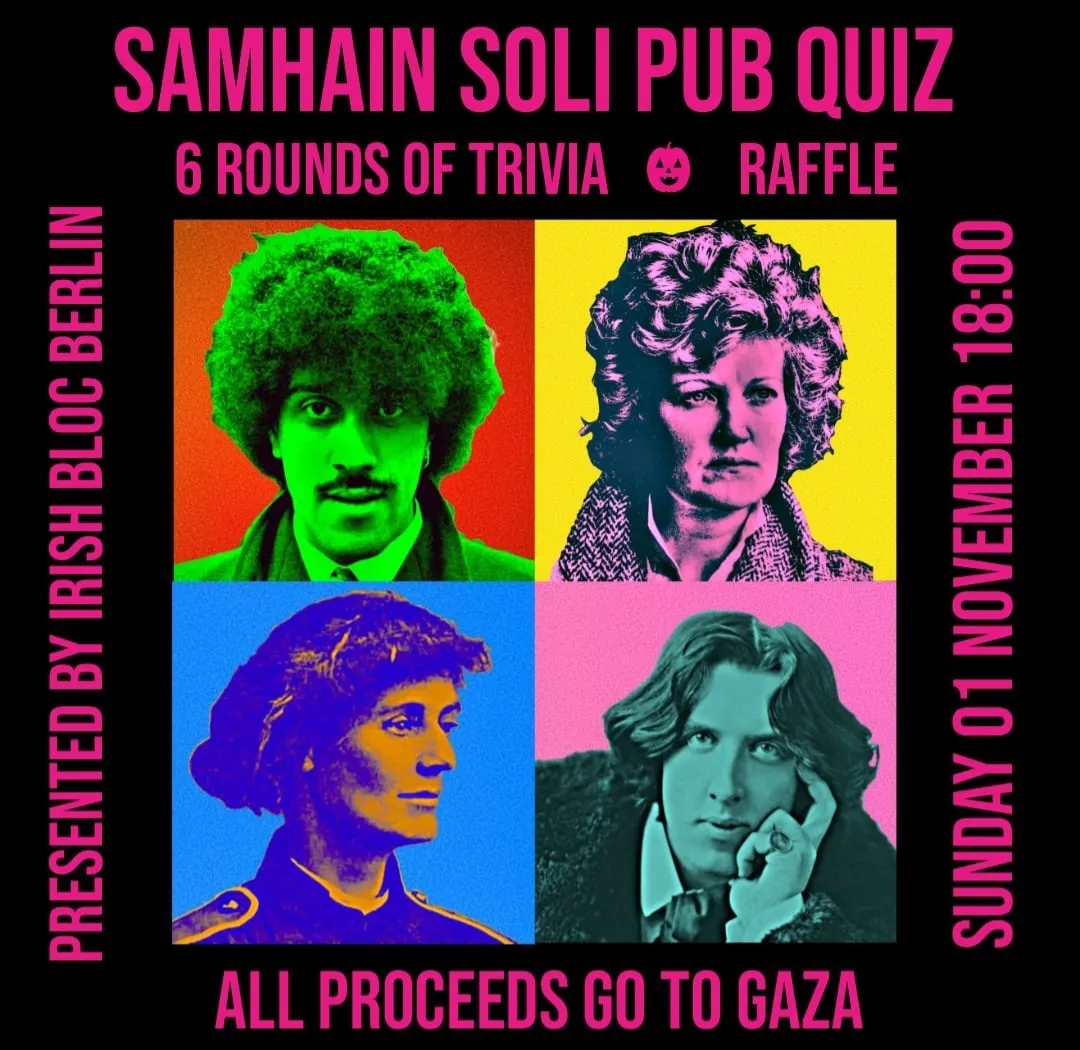 Samhain Soli Pub Quiz