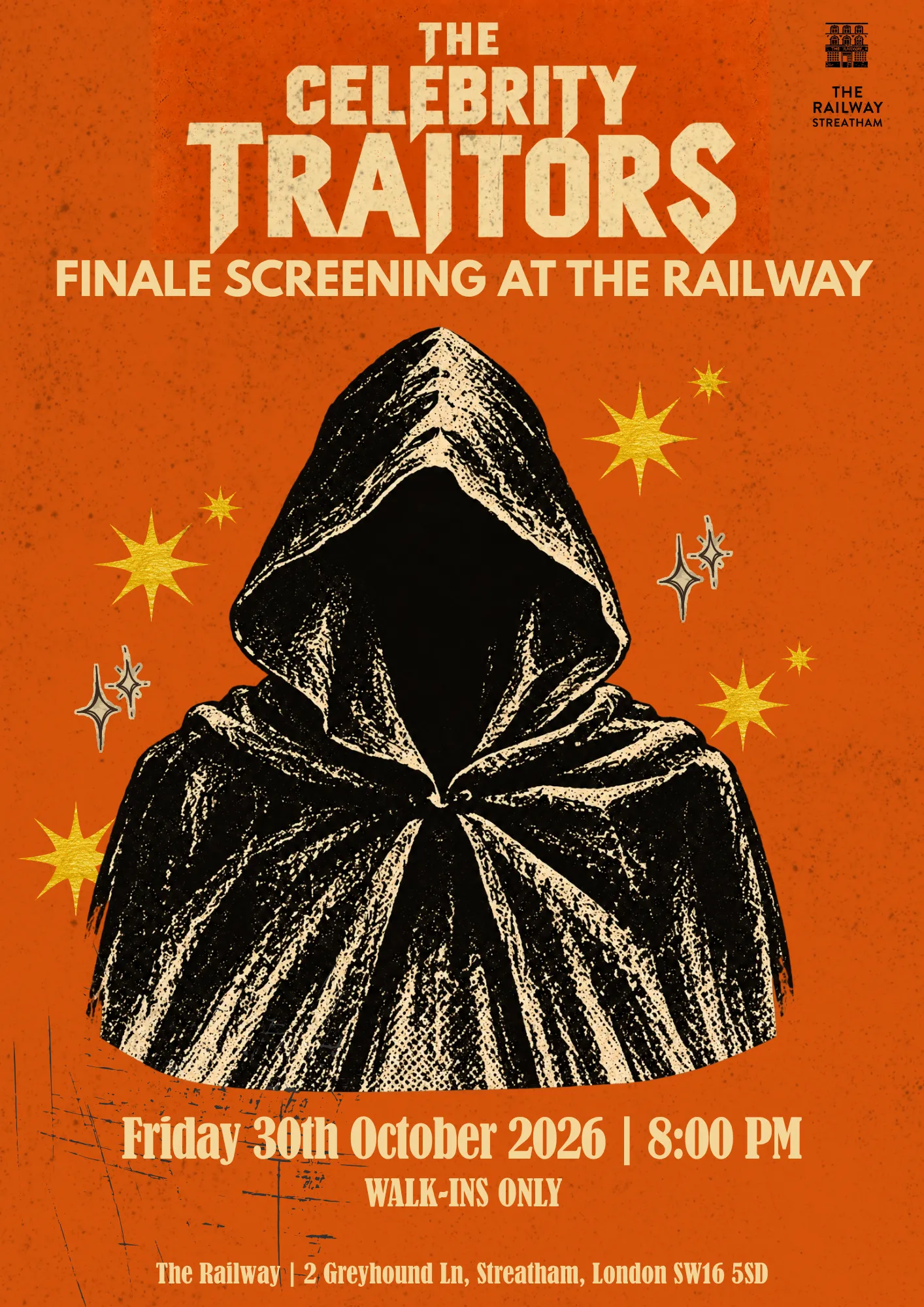 THE CELEBRITY TRAITORS FINAL SCREENING