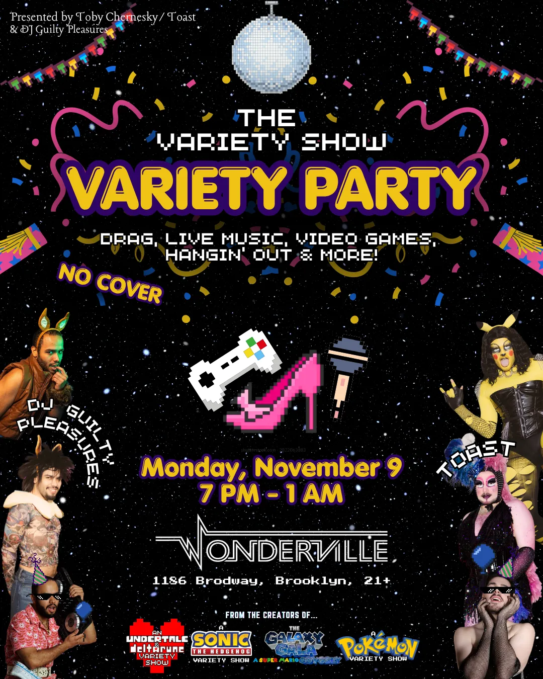 The Variety Show Variety Party!