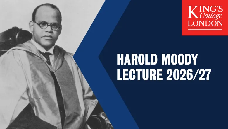 Harold Moody Lecture 2026/2027