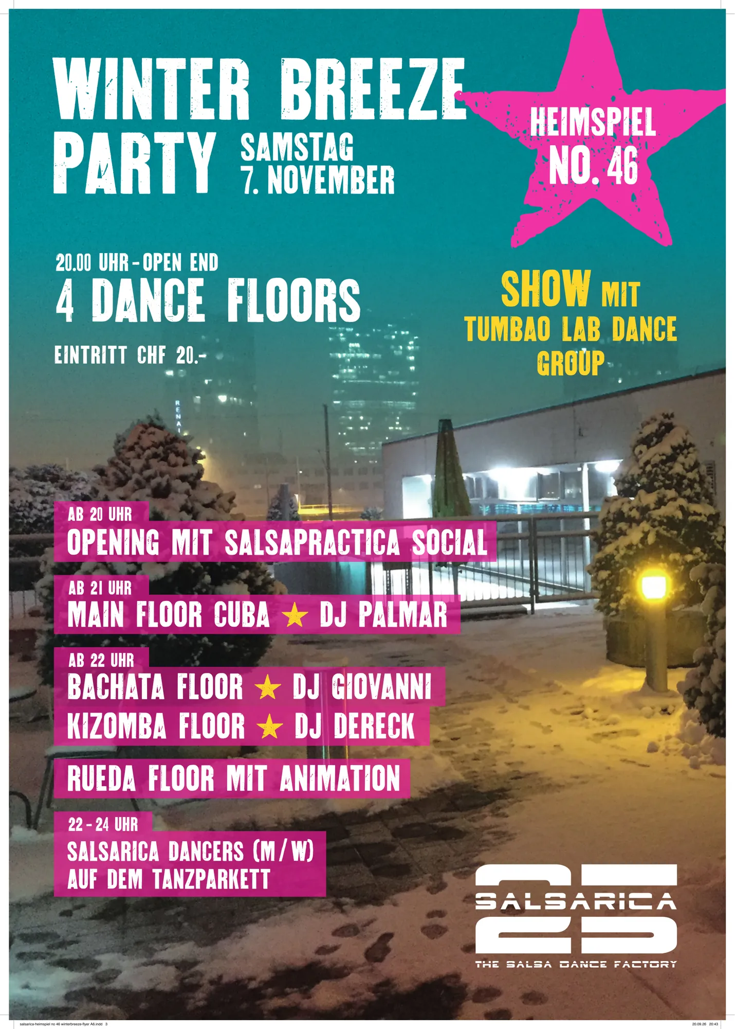Heimspiel No. 46 - Winter Breeze Party