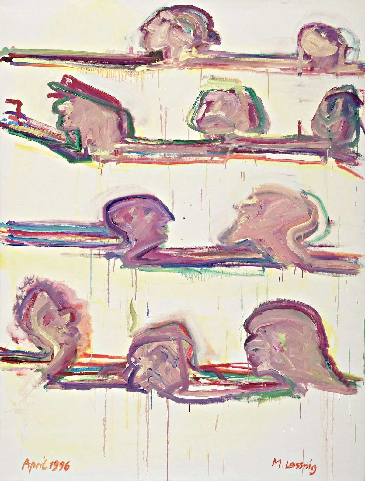 Maria Lassnig and Edvard Munch