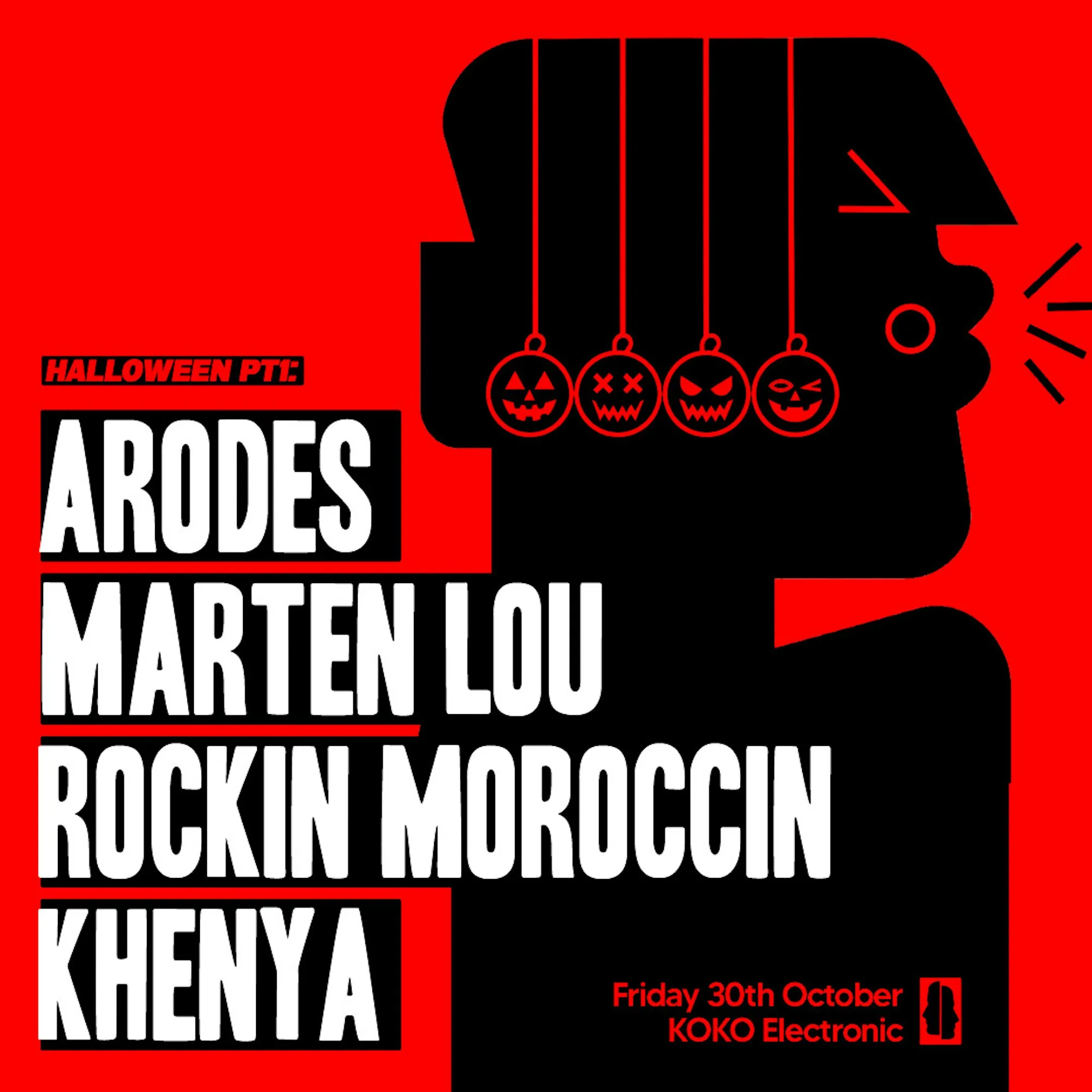 Anywherelse Halloween: ARODES, Marten Lou