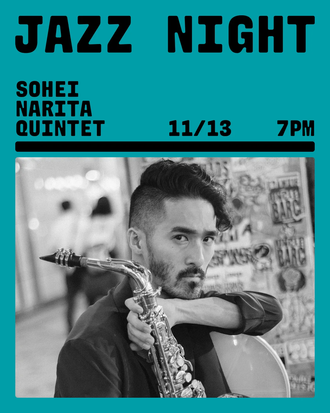 Jazz Night w/ Sohei Narita Quartet