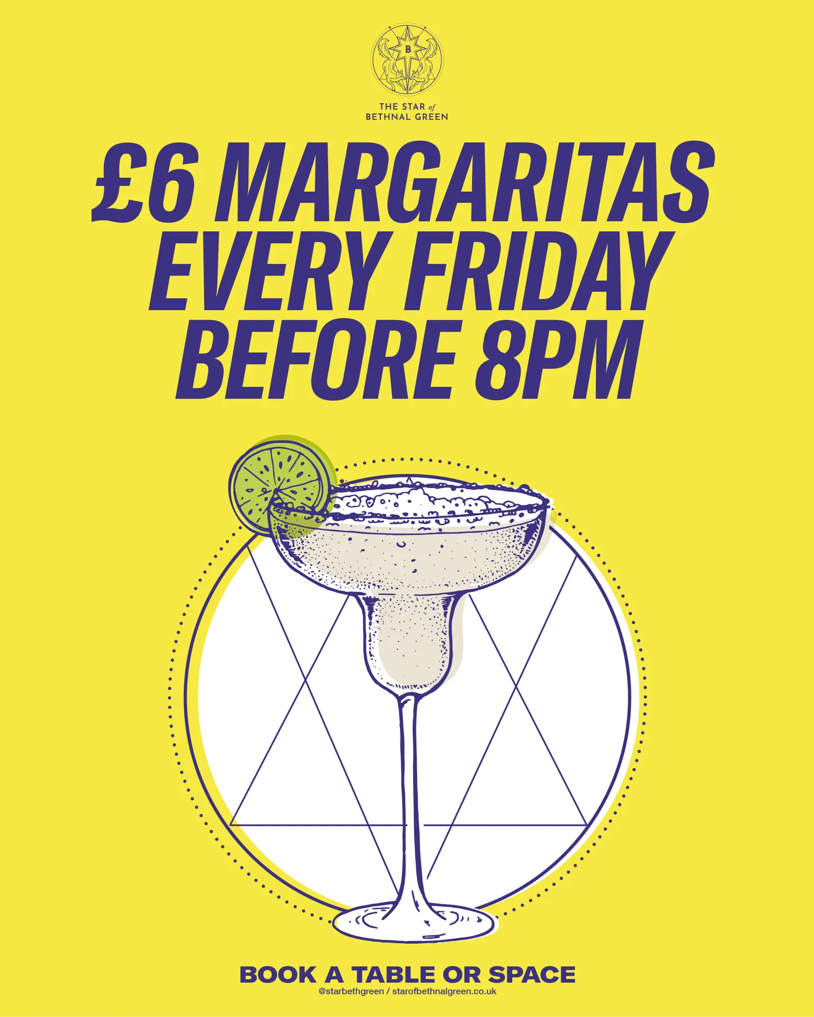£6 Margarita Friday