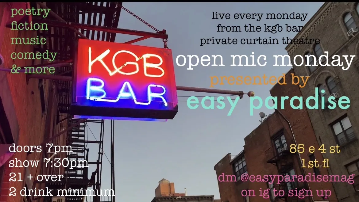 Easy Paradise Open Mic