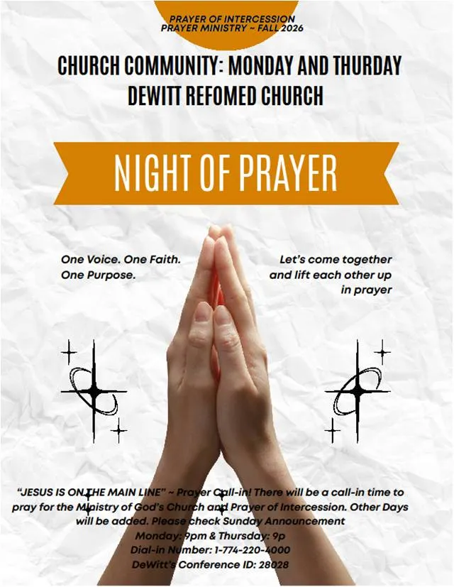 NIGHT OF PRAYER