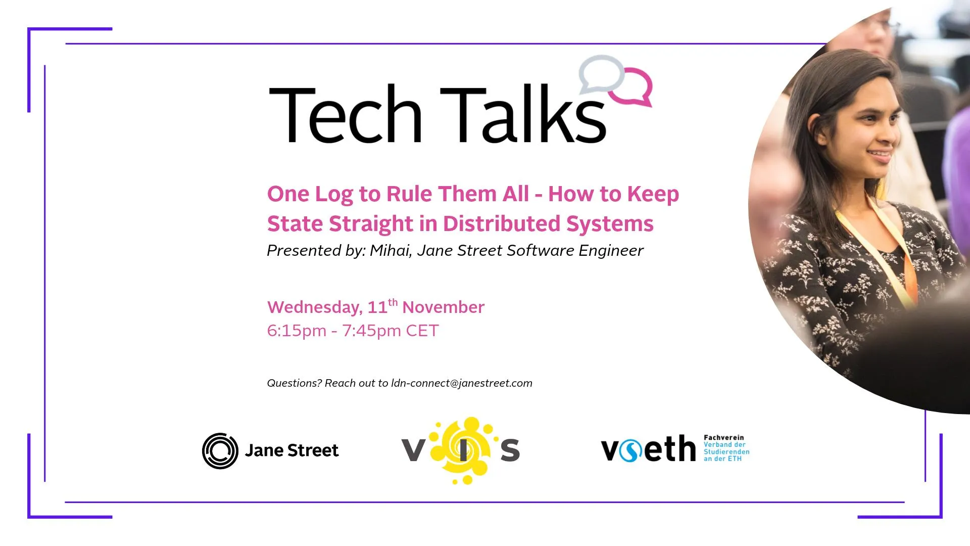 VIS x Jane Street: Tech Talk
