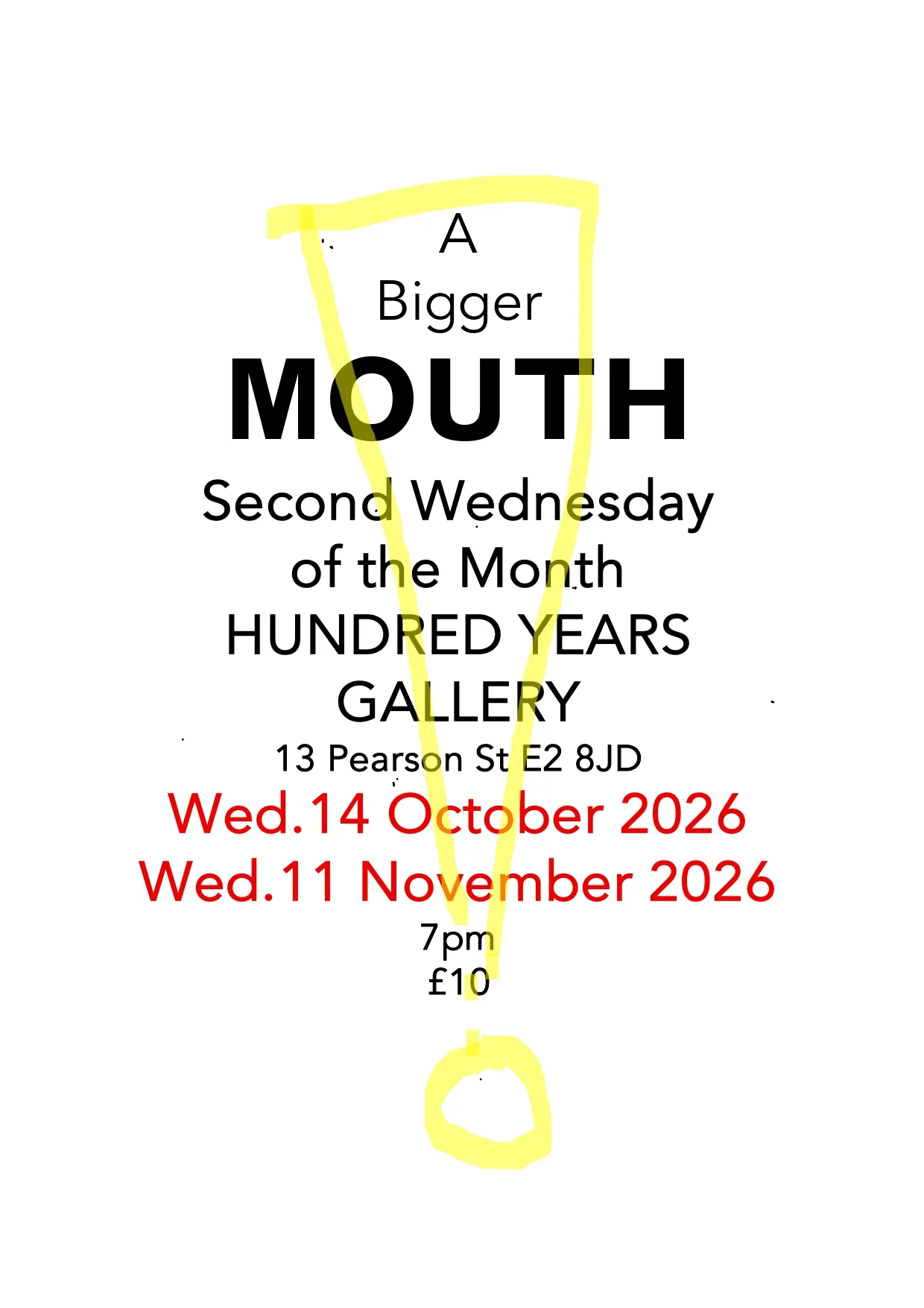 A Bigger Mouth