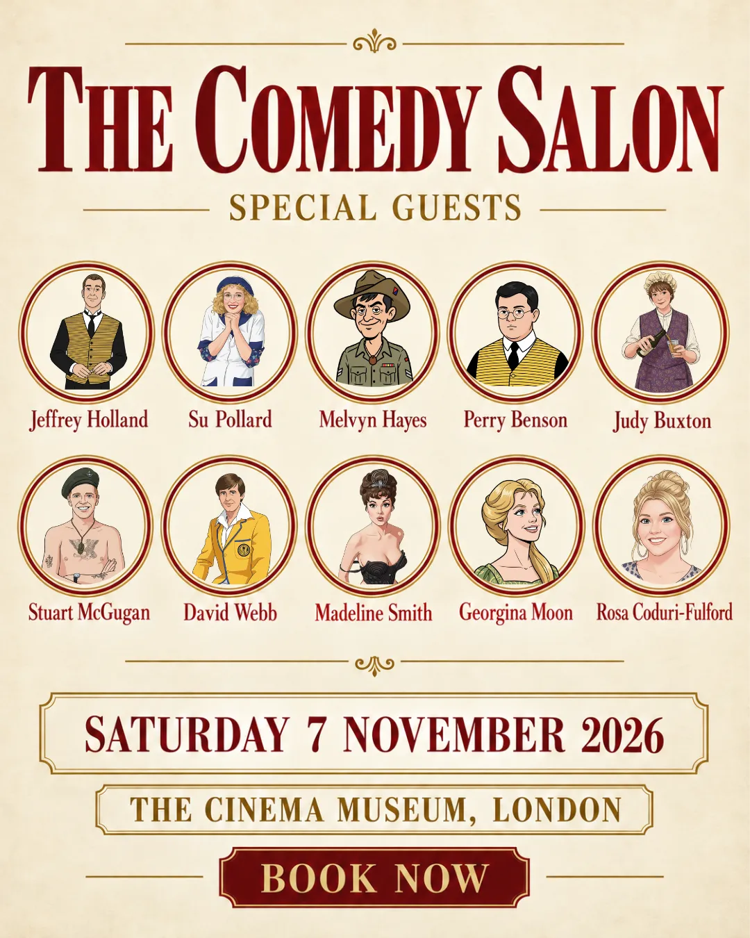 GEMMA & ROBERT ROSS - THE COMEDY SALON