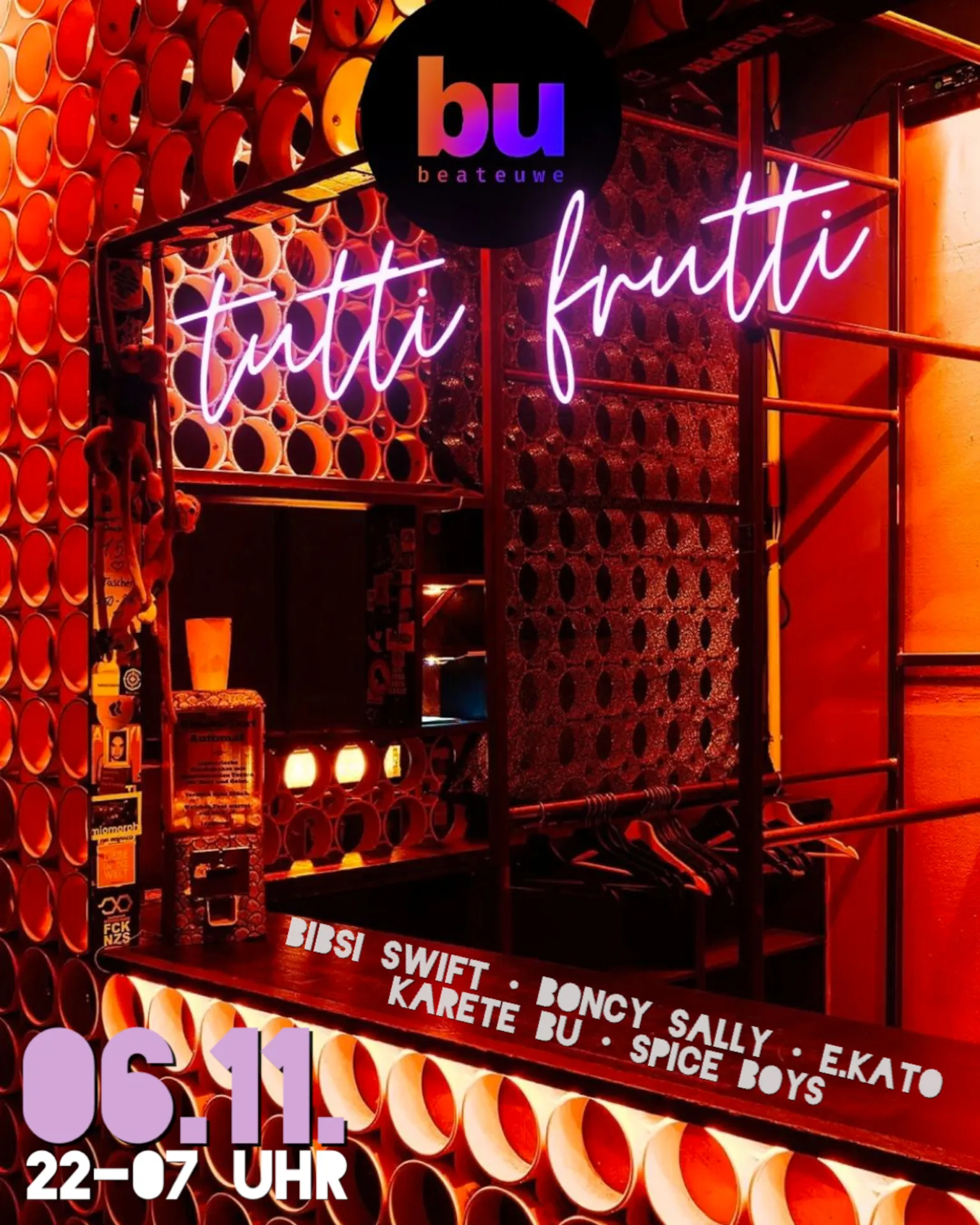 tutti frutti besucht Beate Uwe