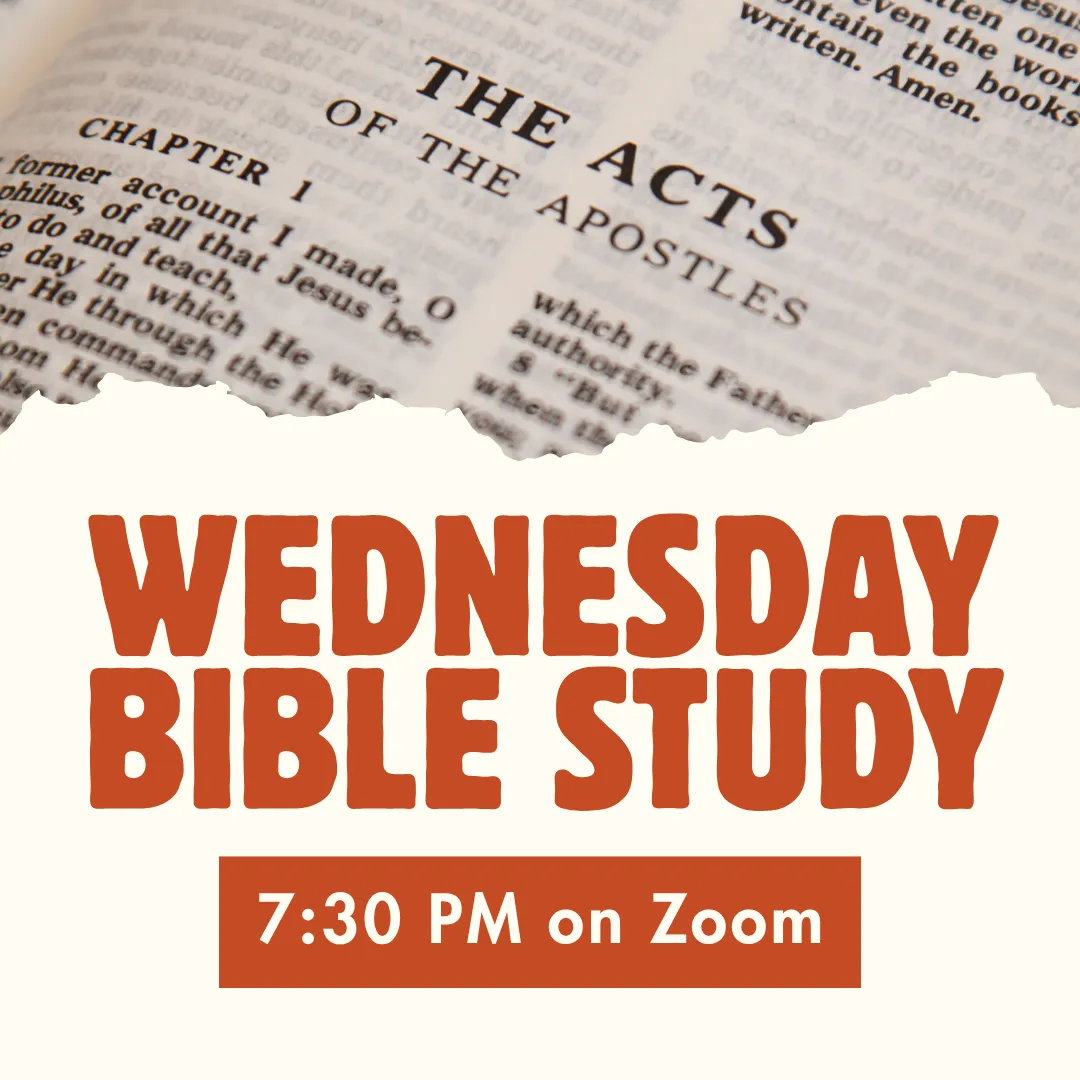 Bible Study on Zoom