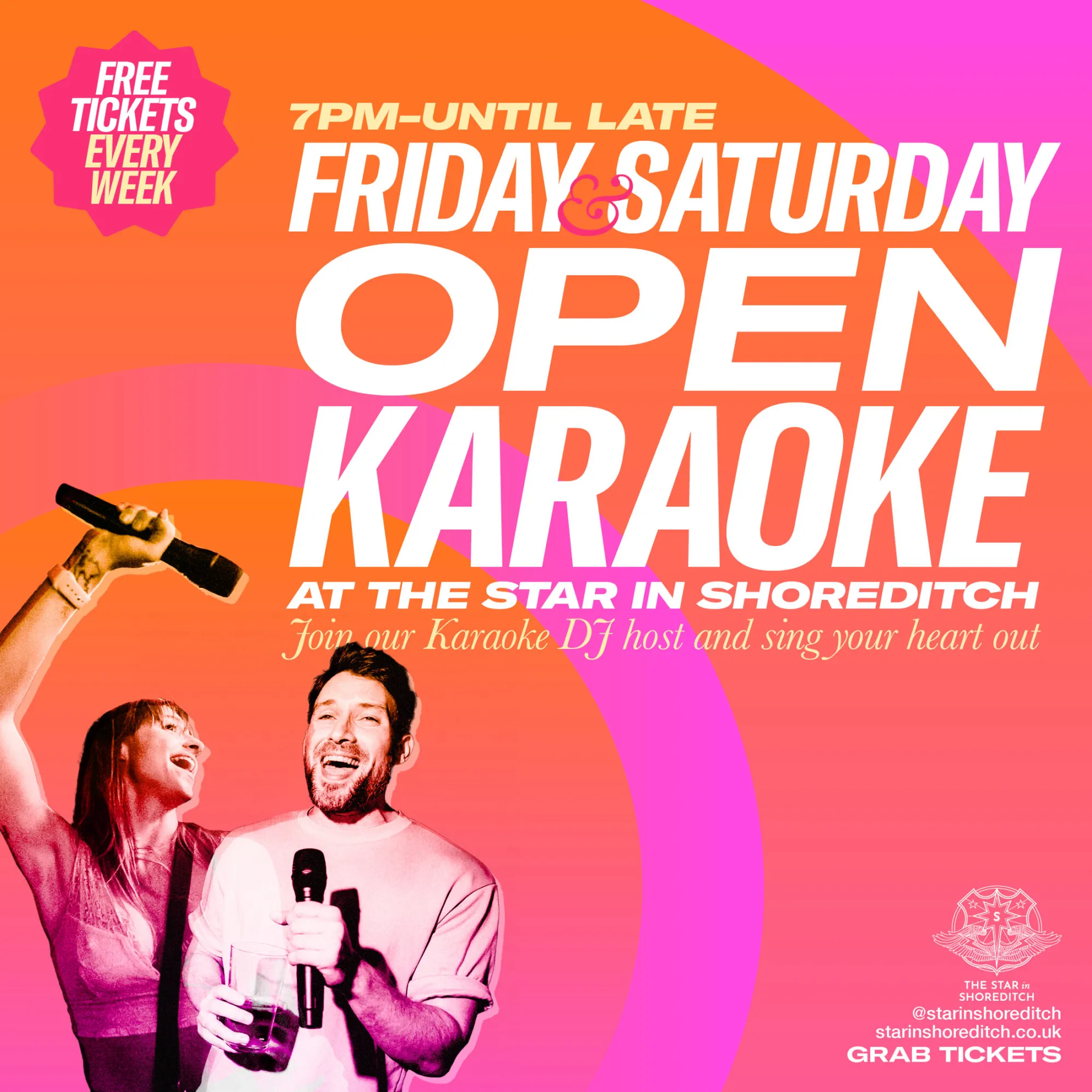 Shoreditch Friday & Saturday Night Karaoke
