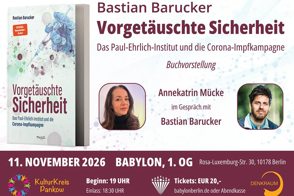 literatur live: Bastian Barucker: Vorgetäuschte Sicherheit
