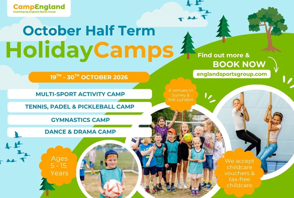 October Half Term Holiday Camps