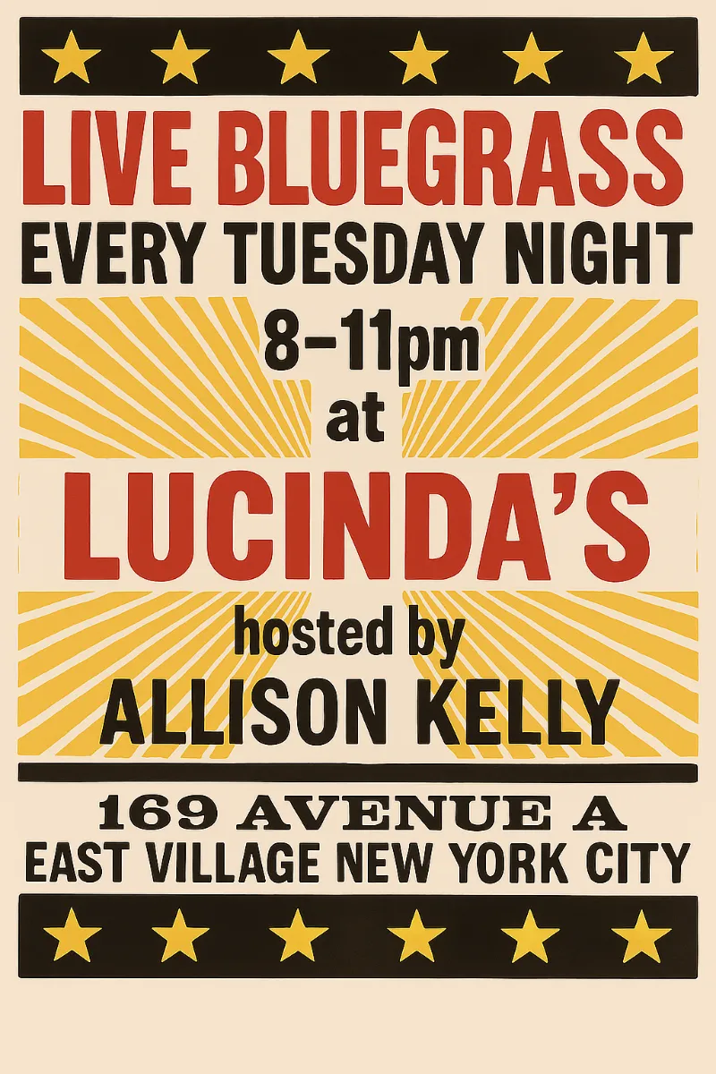 Live Weekly Bluegrass with Allison Kelly