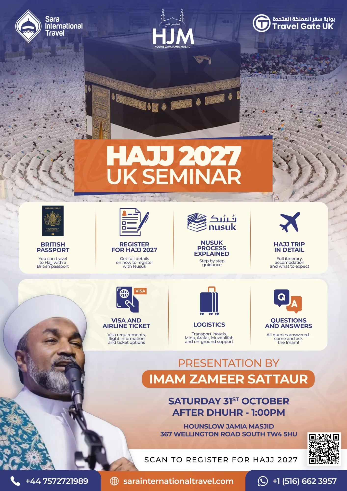 HAJJ 2027 – UK INFORMATION SEMINAR