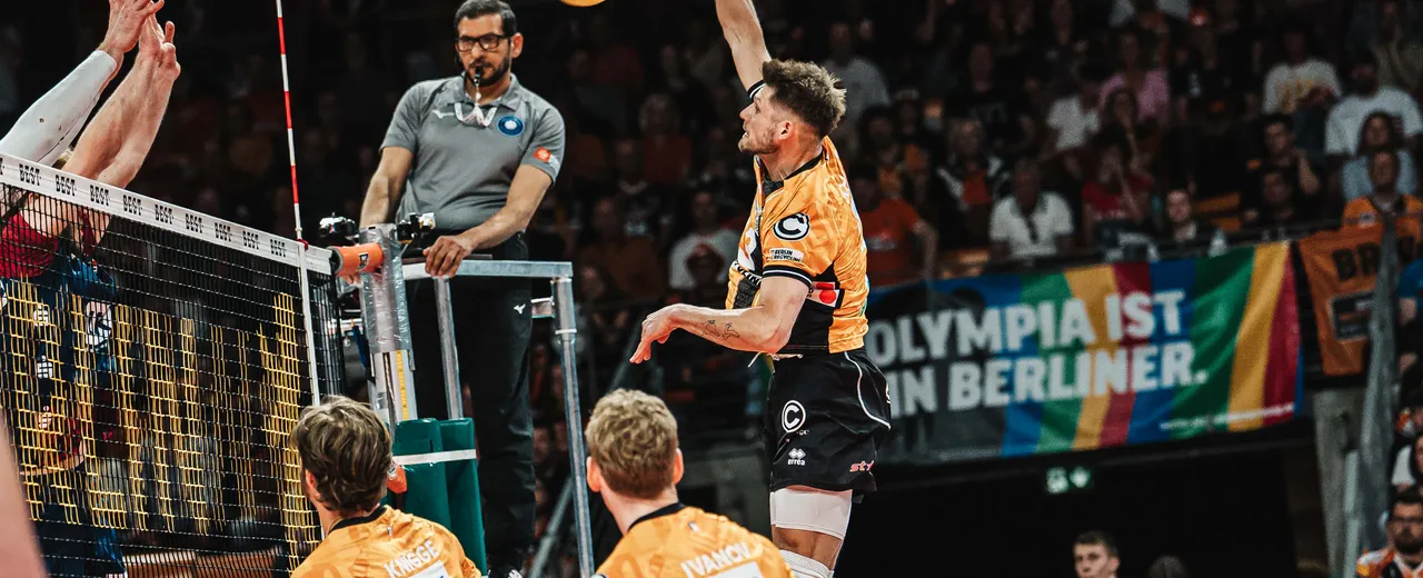 BR Volleys vs. cerebricks Volley Goats Mitteldeutschland