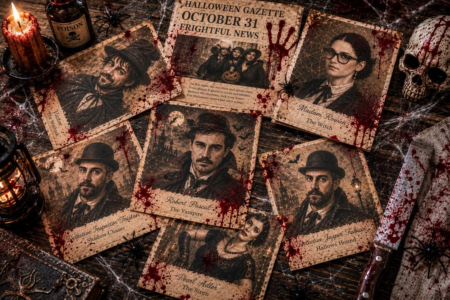 MURDER, MAYHEM & MYSTERY - DEATH AMONG THE SHADOWS
