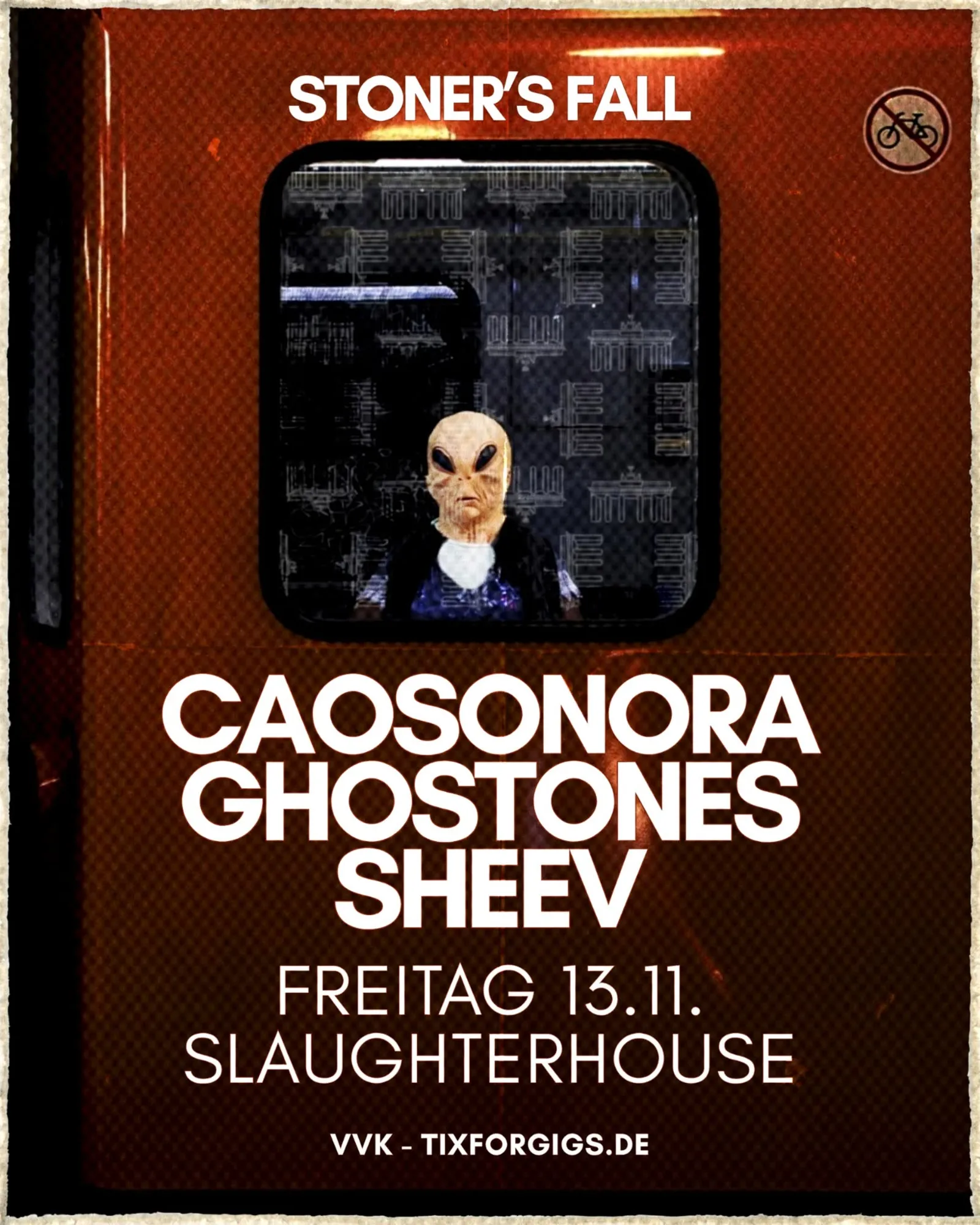 Konzert: Stoner’s Fall – Sheev + Ghostones + Caosonora