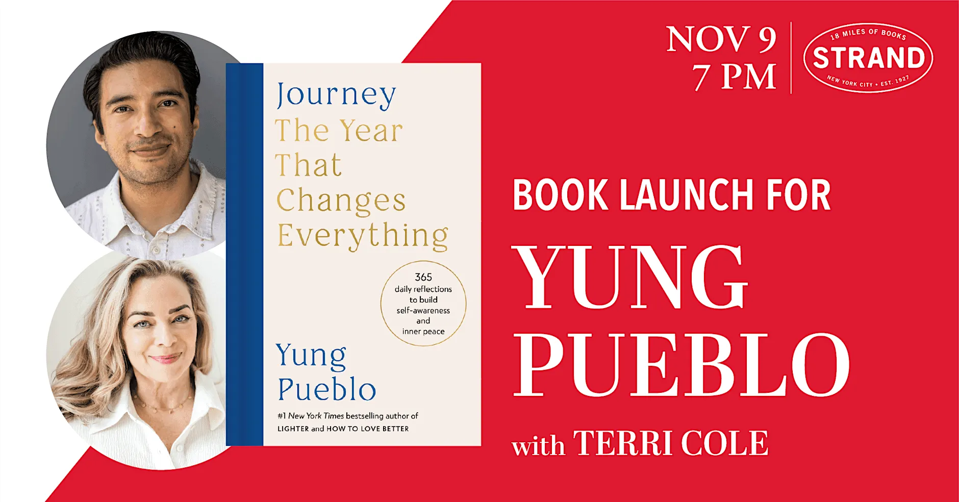 Yung Pueblo + Terri Cole: Journey