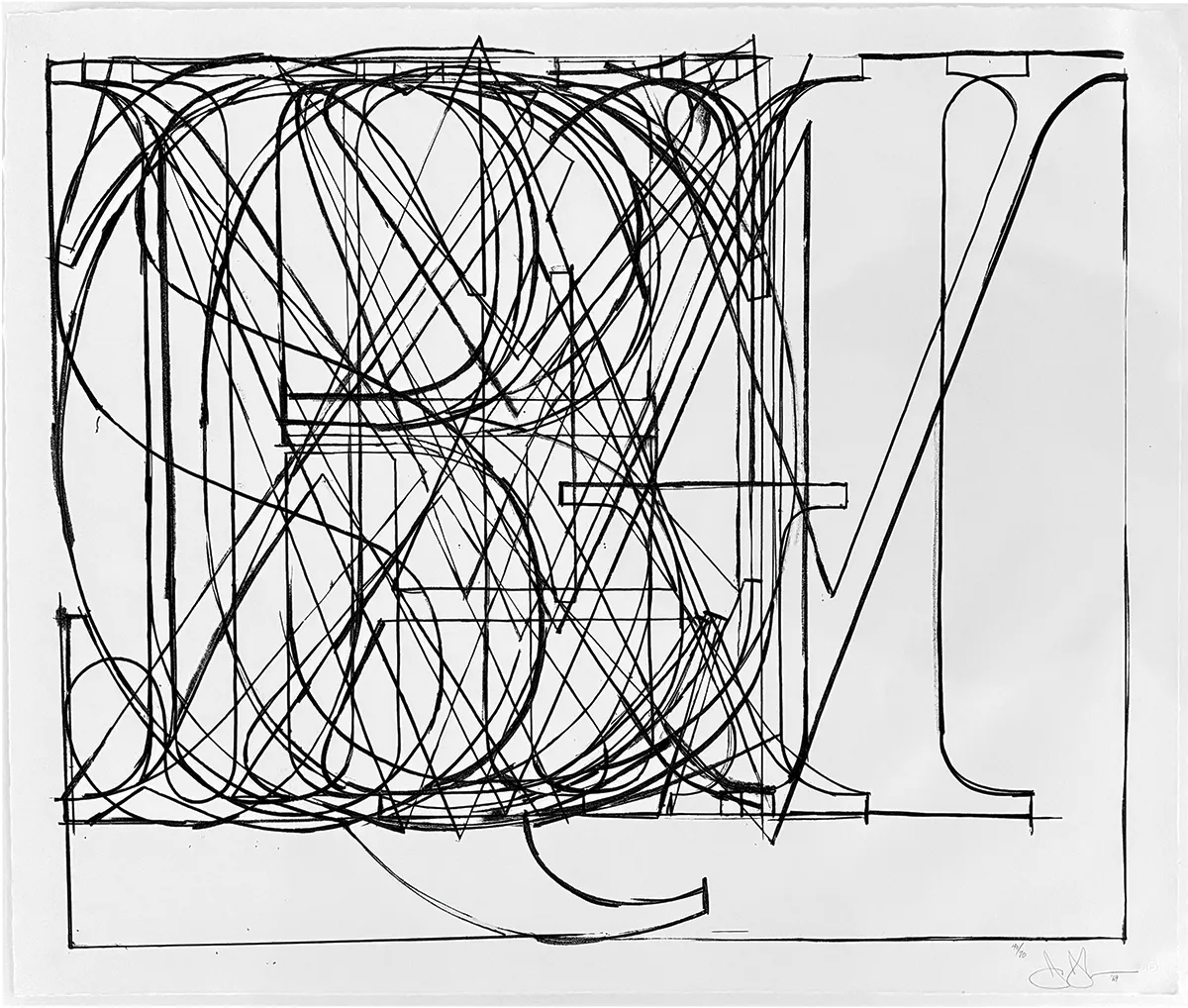 Jasper Johns: a whole can be only a part