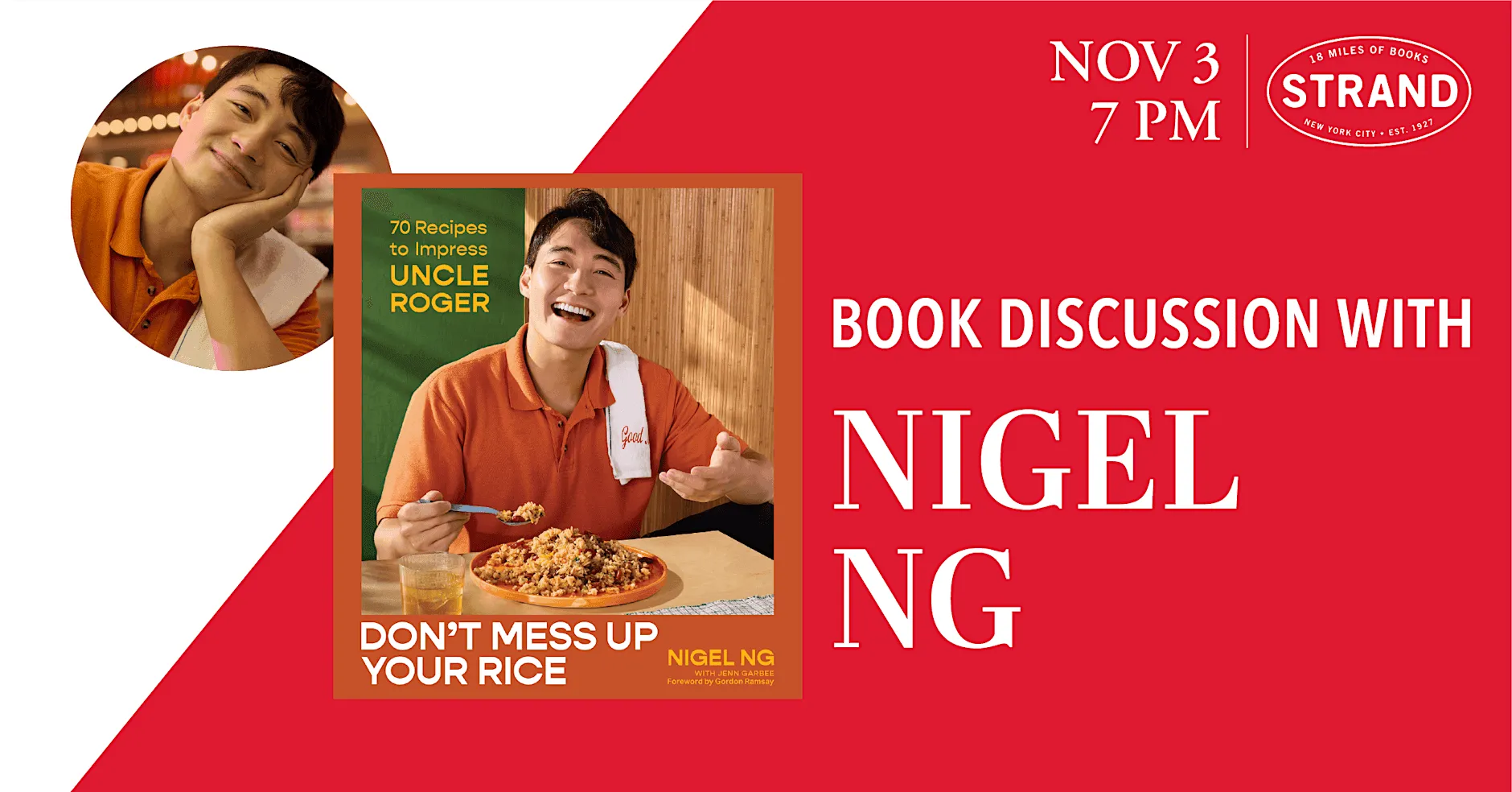 Nigel Ng AKA Uncle Roger: Don’t Mess Up Your Rice