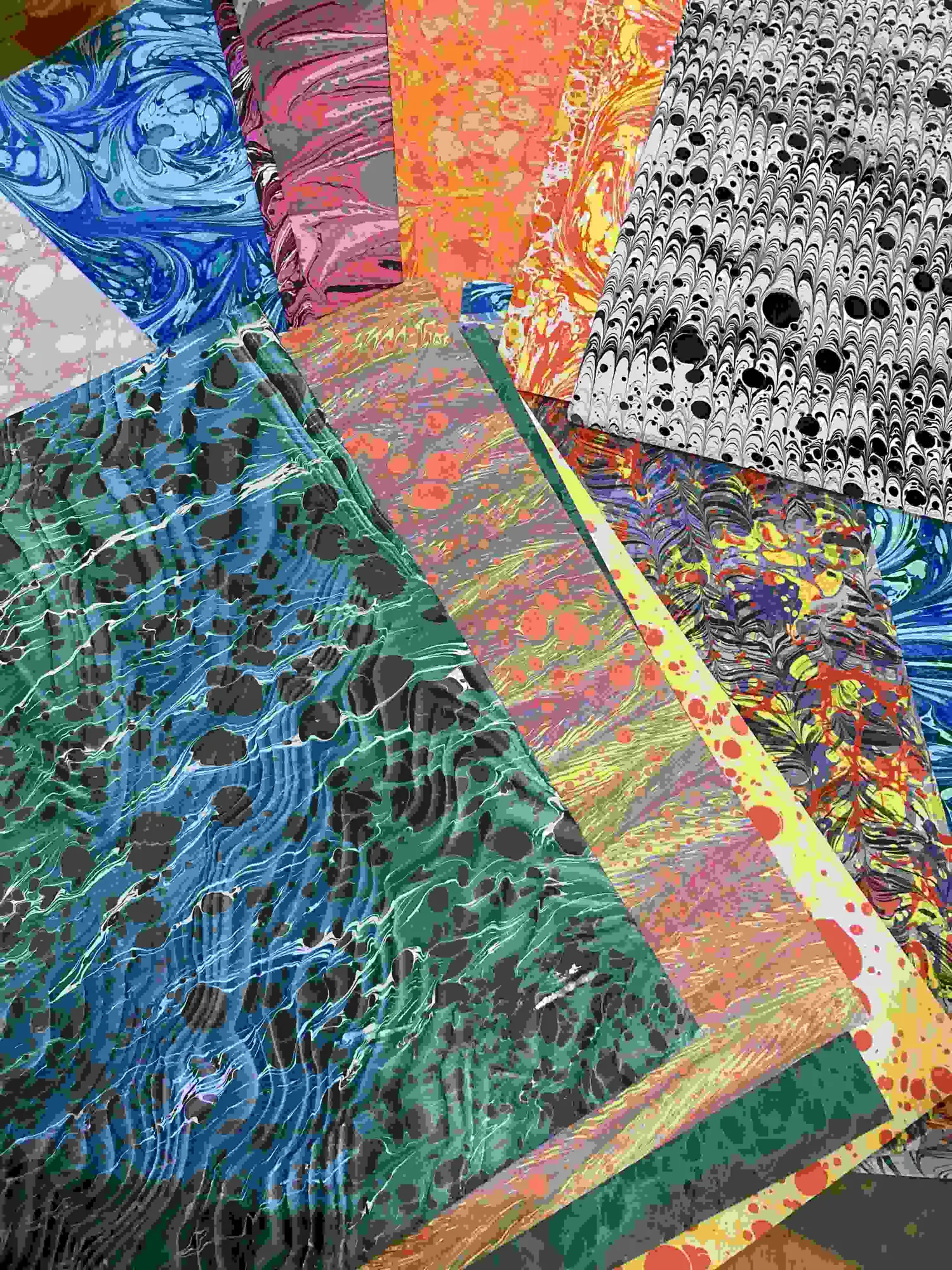 Water Marbling Workshop with Daunton Marbling