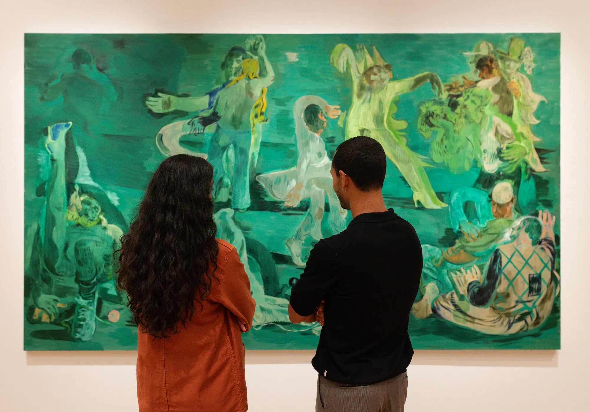 Green: Salman Toor and South Asian Literary Production In Detail