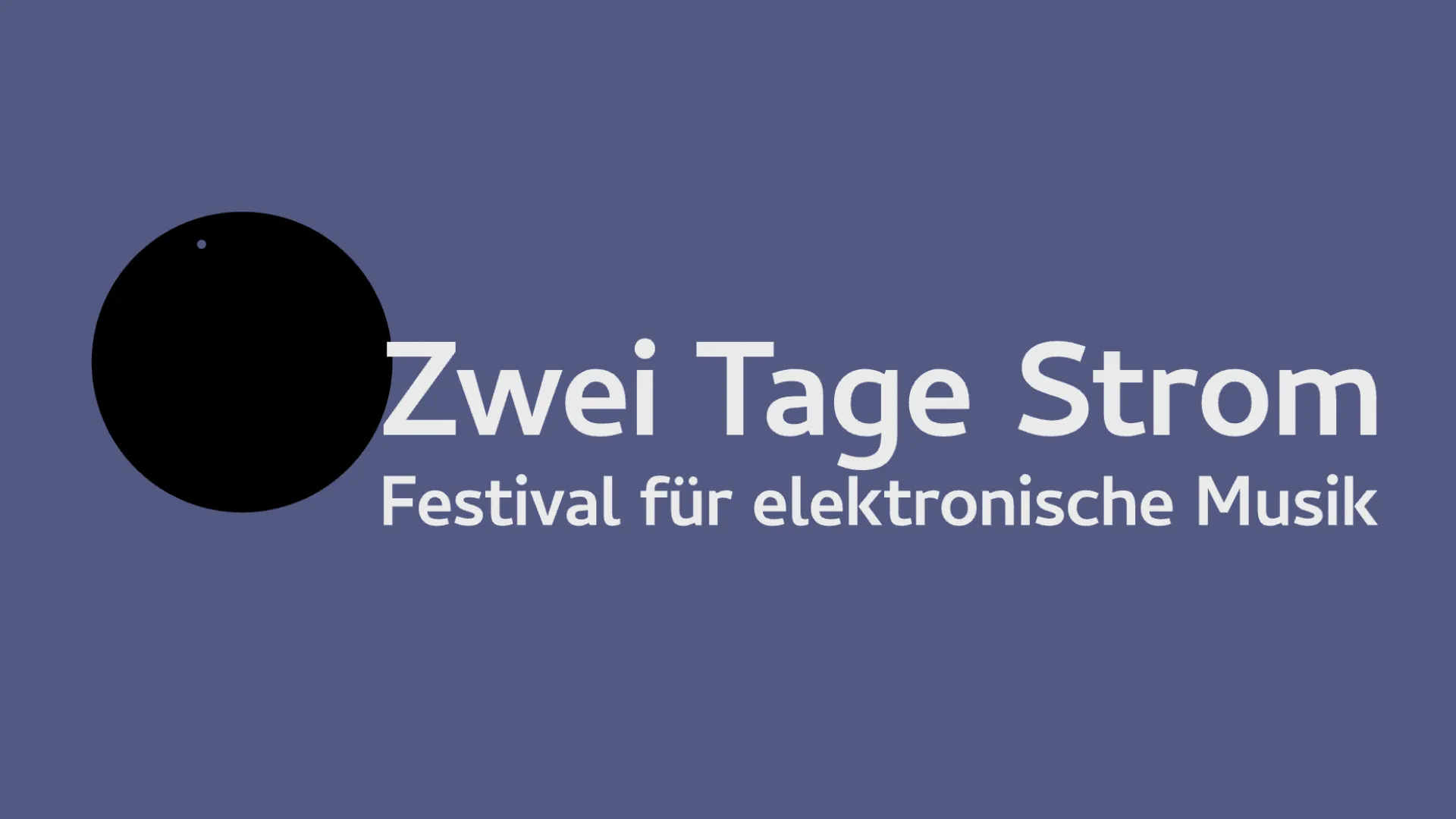 Festival Zwei Tage Strom