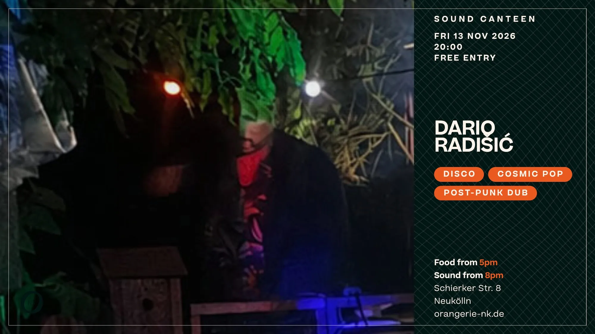 Sound Canteen w/ Dario Radišić