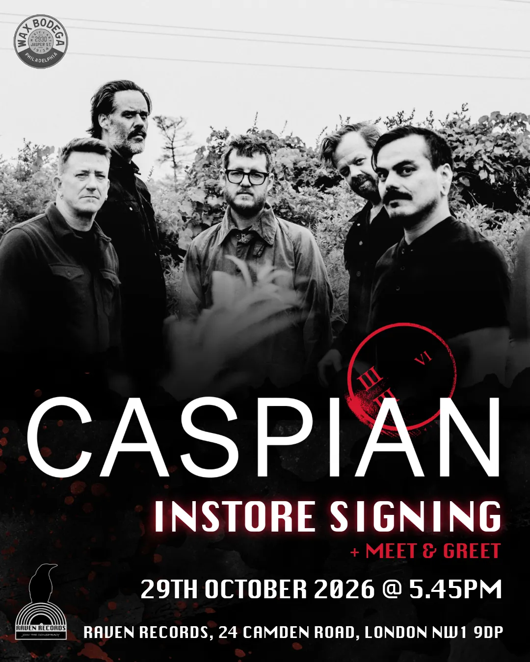 CASPIAN INSTORE SIGNING @ RAVEN RECORDS