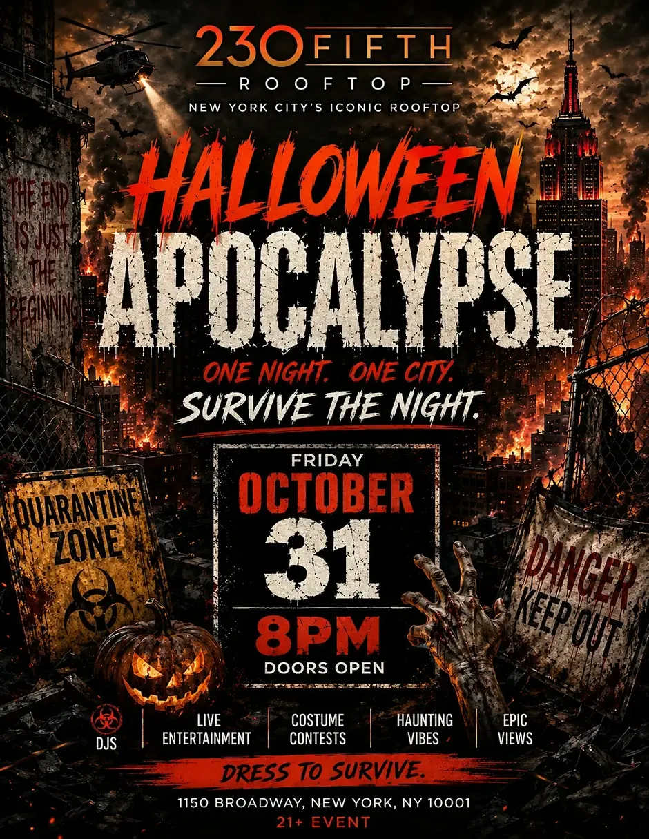 FRIDAY AFTER DARK — HALLOWEEN EDITION @230 Fifth Rooftop