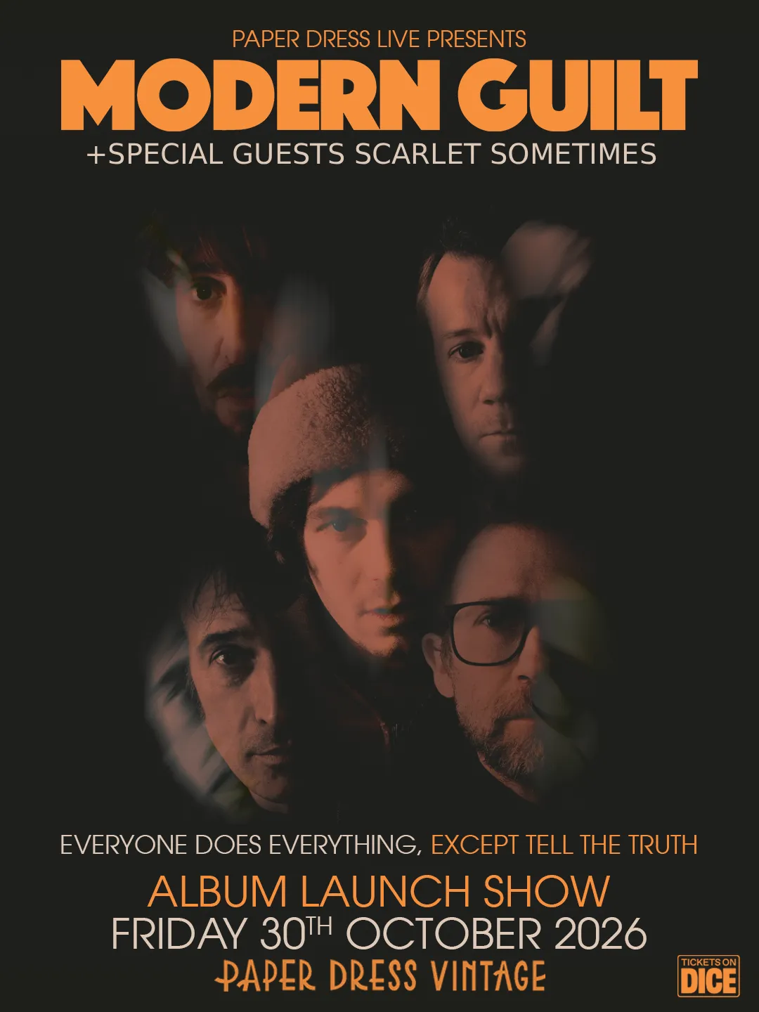 Modern Guilt (Album Launch) + Scarlet Sometimes
