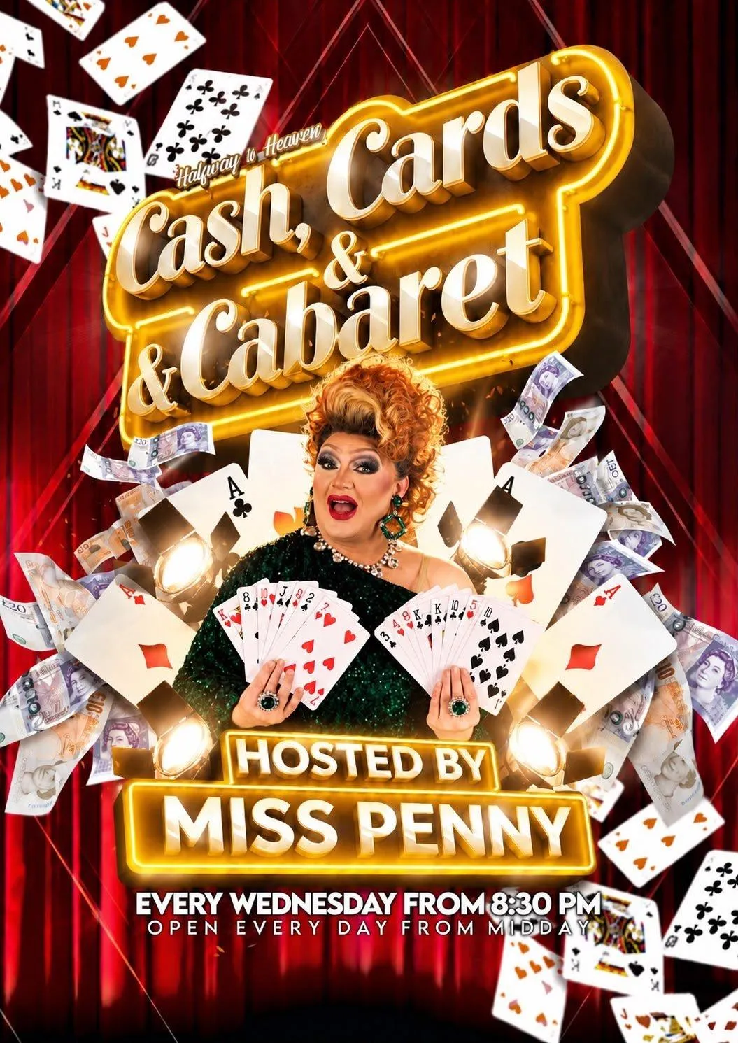 Miss Penny CASH, CARDS and CABARET