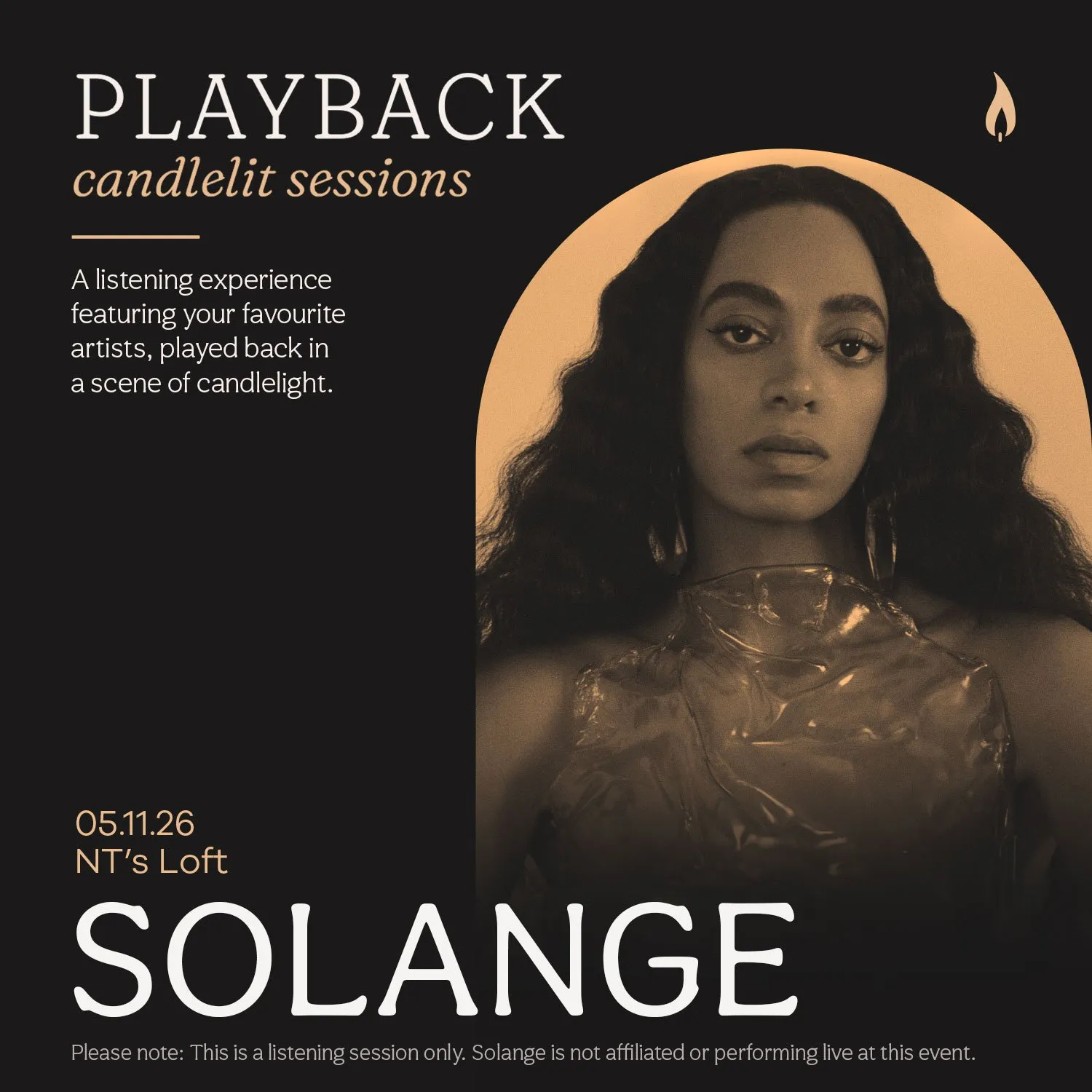 Playback: Solange [Candlelit Sessions]