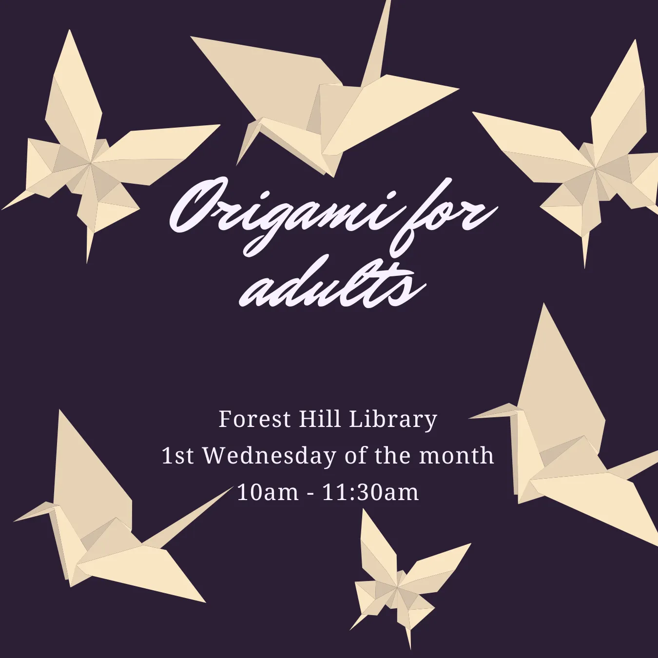 Origami for adults
