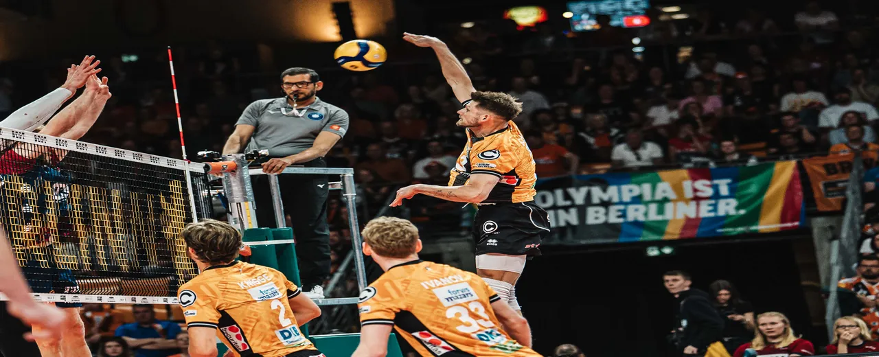 BR Volleys vs. VfB Friedrichshafen