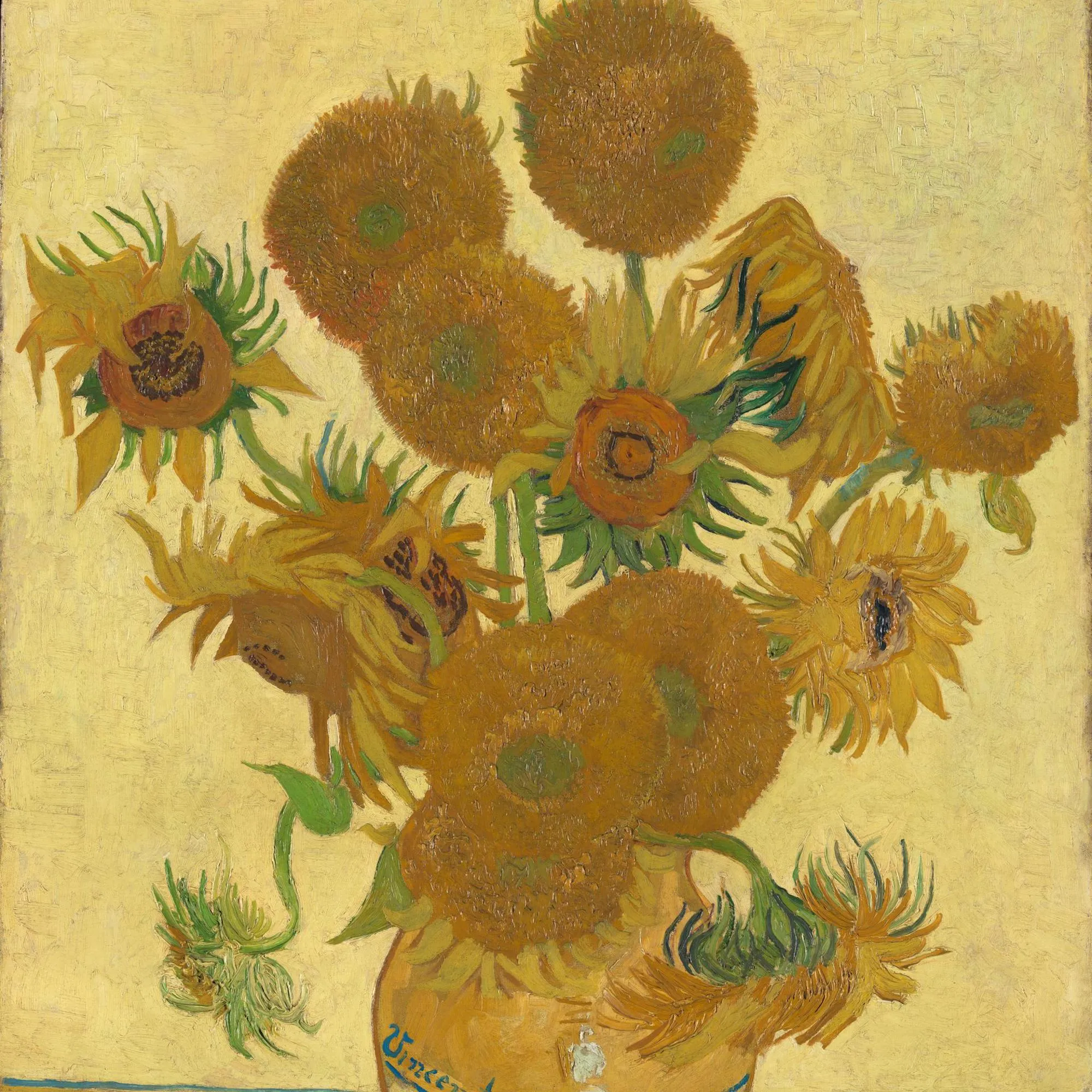 Van Gogh 'Sunflowers': Experiments in watercolour: with Will Dowden founder of Lilian May Studio