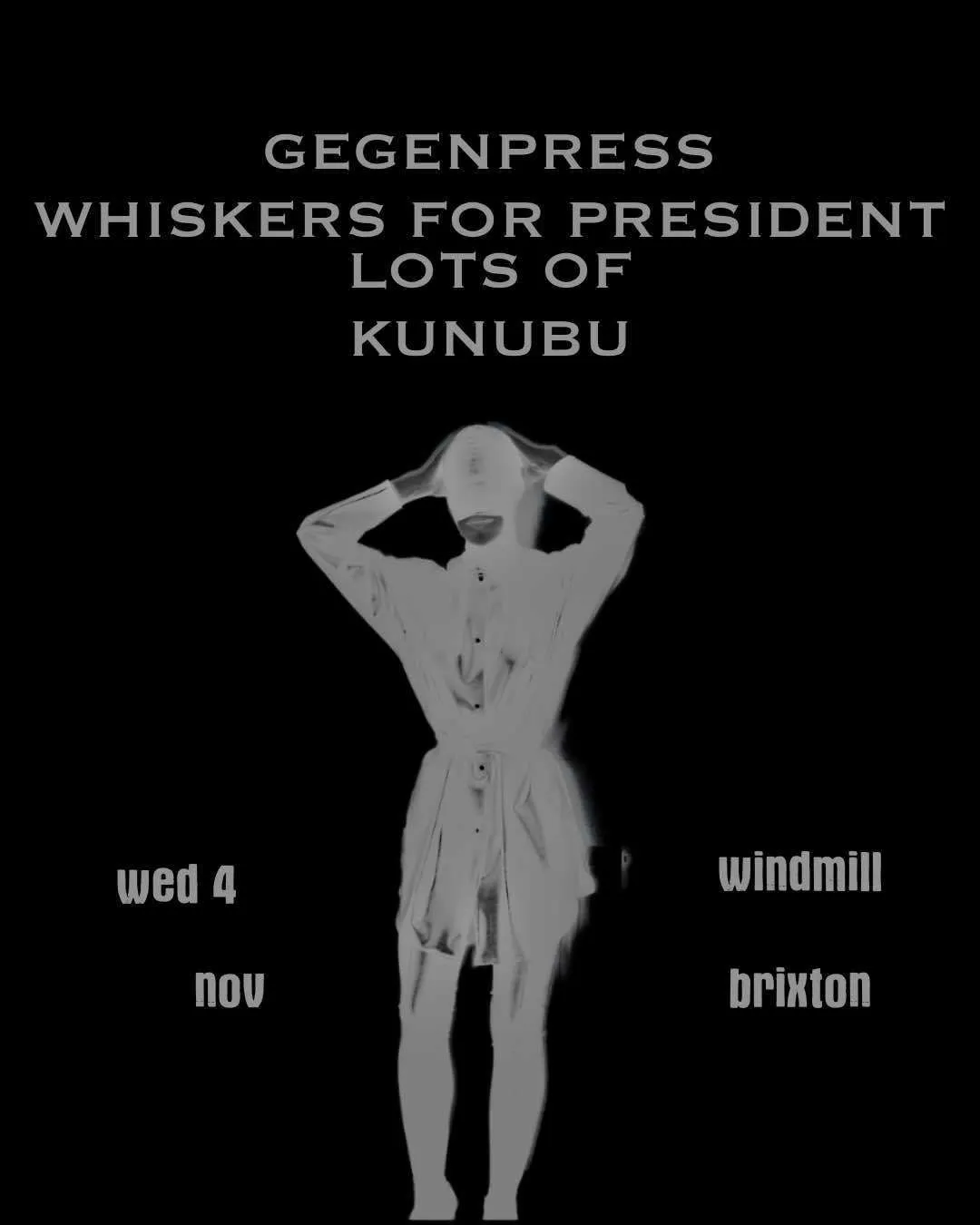 Gegenpress, Whisker For President, Lots Of, Kunubu
