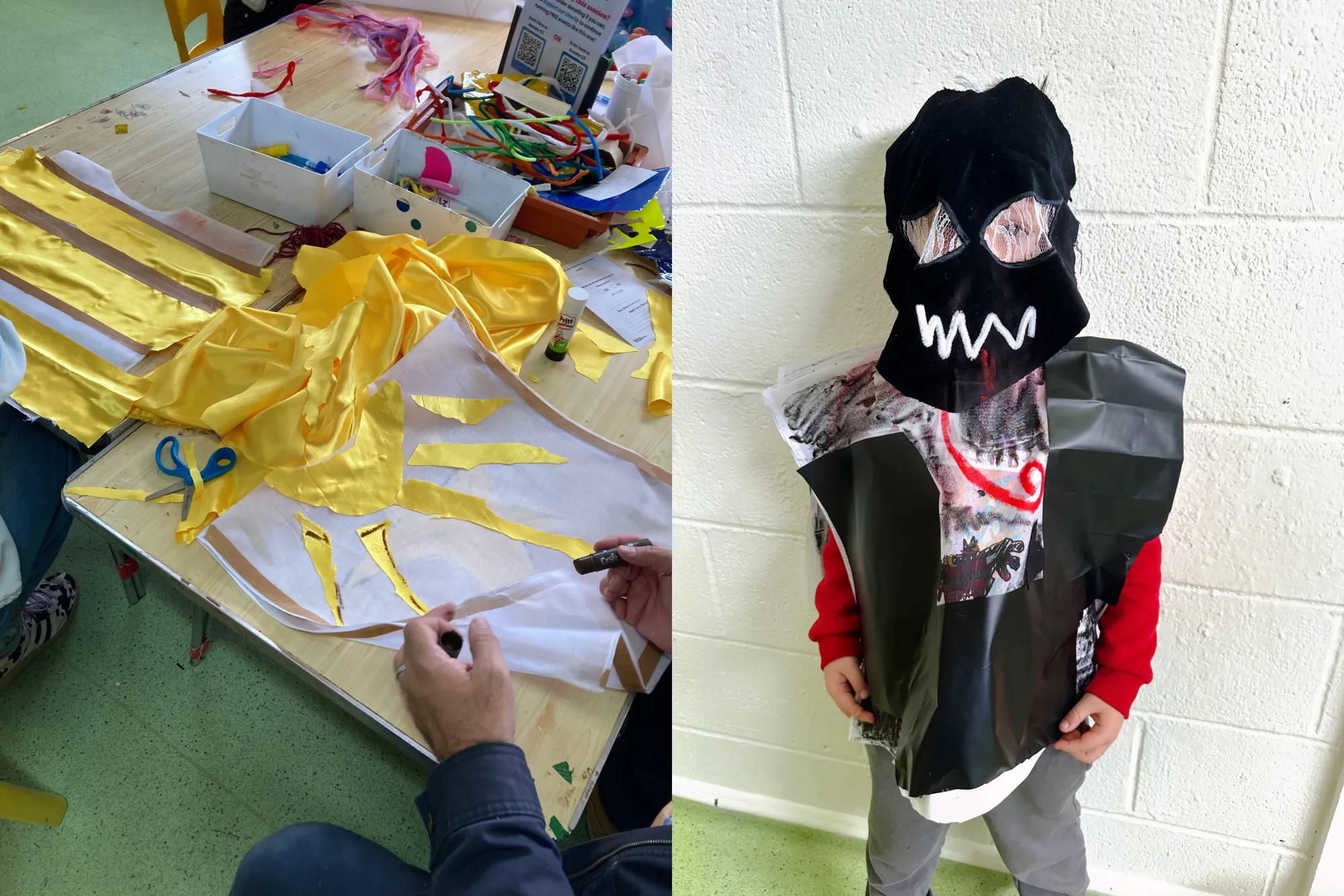 Halloween Scraptastic Event with Children's Scrapstore Bristol