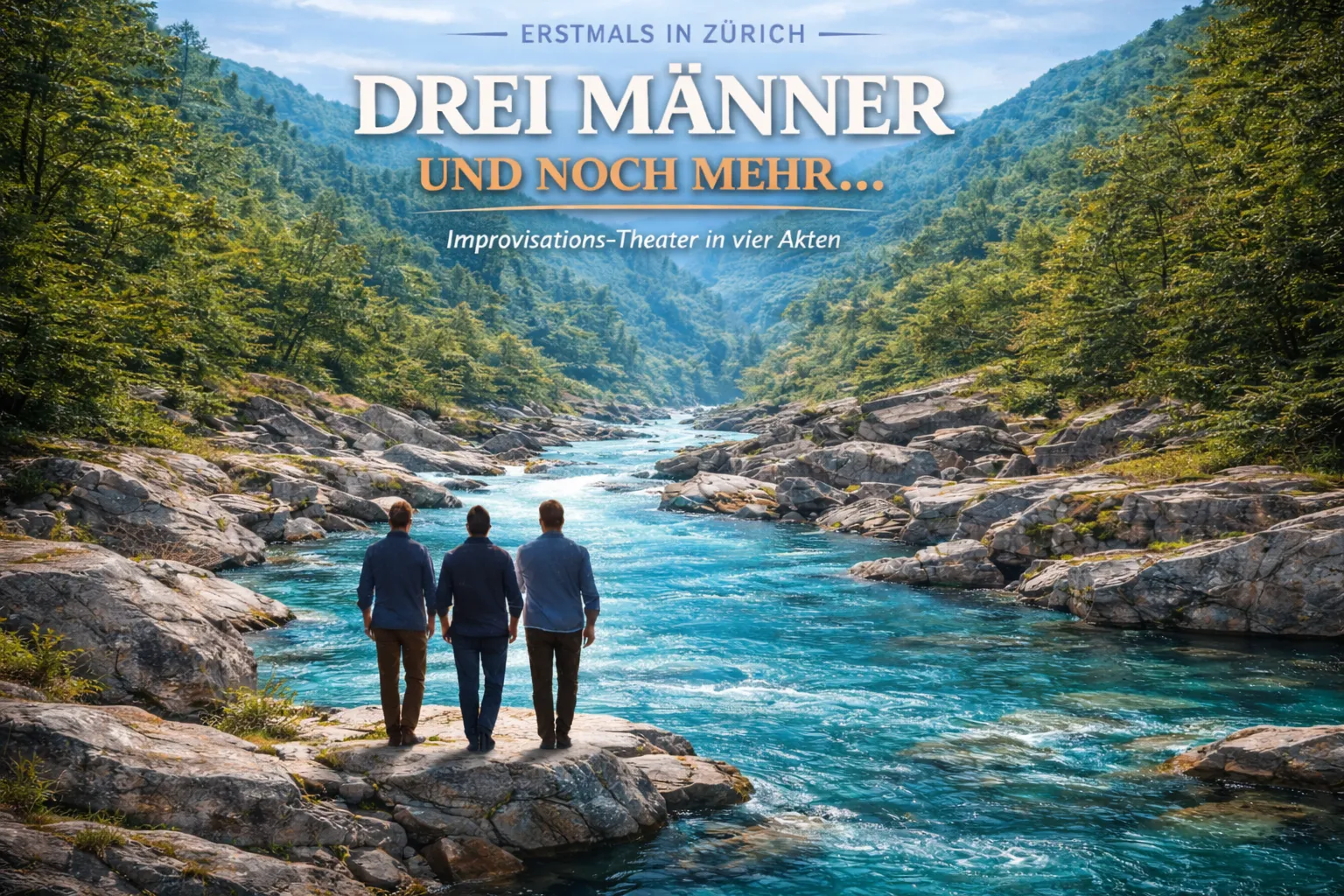 Drei Männer und noch mehr …