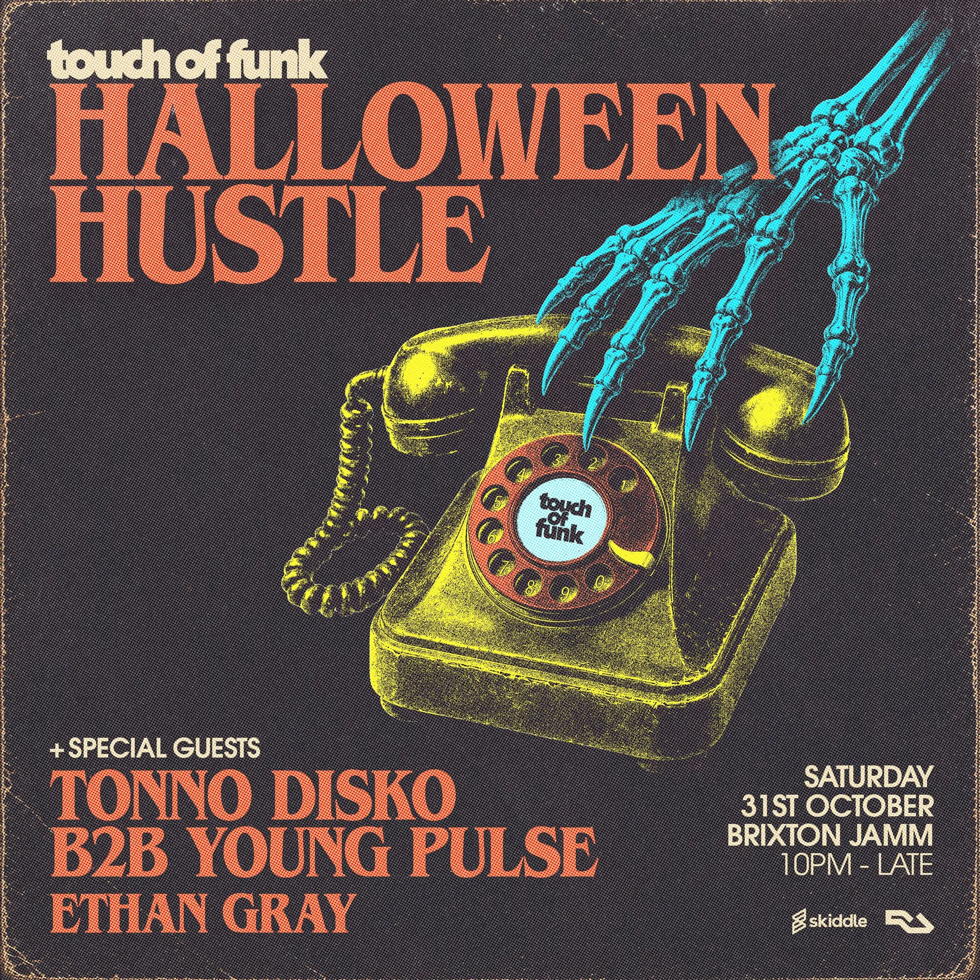 Touch Of Funk's Halloween Hustle + Tonno Disko B2B Young Pulse